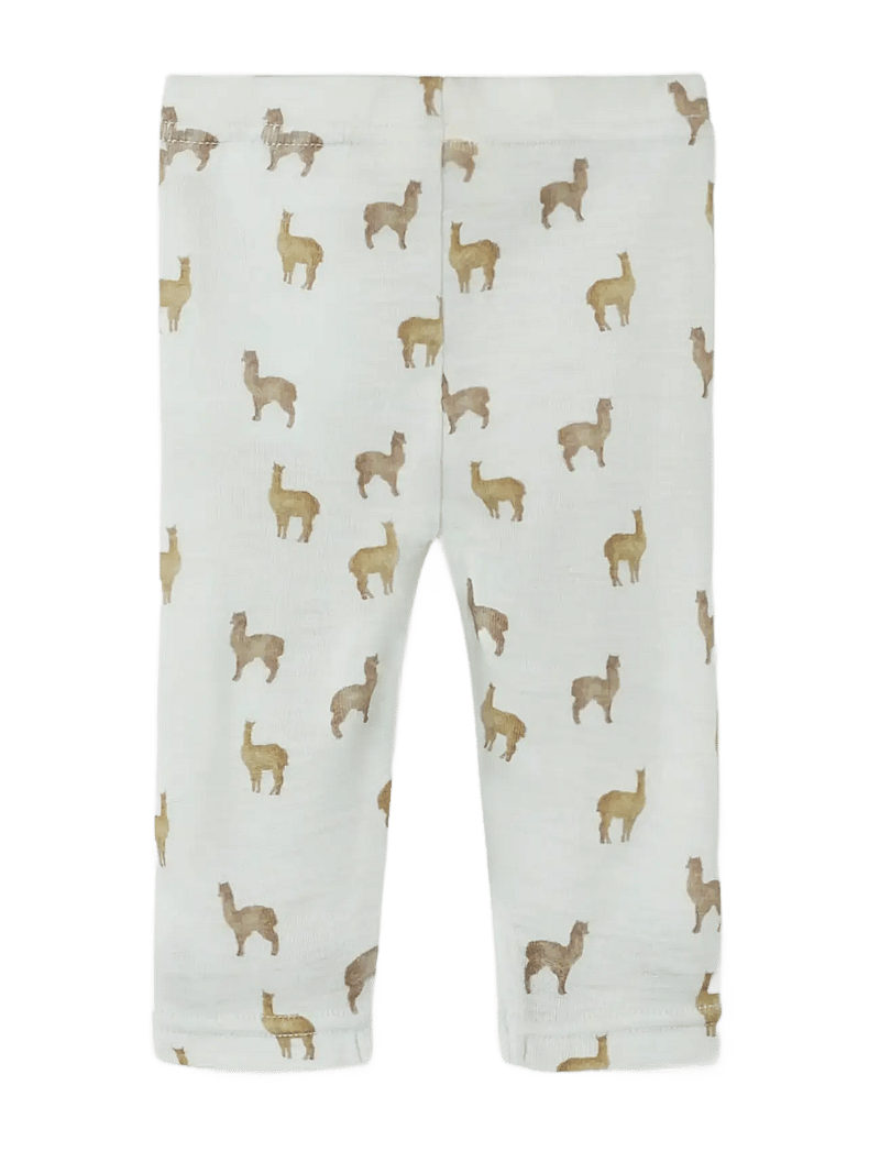 Lil'Atelier - NBMNOEL NOR WOOL SLIM LEGGING LIL - base layer baby - gray dawn - 2