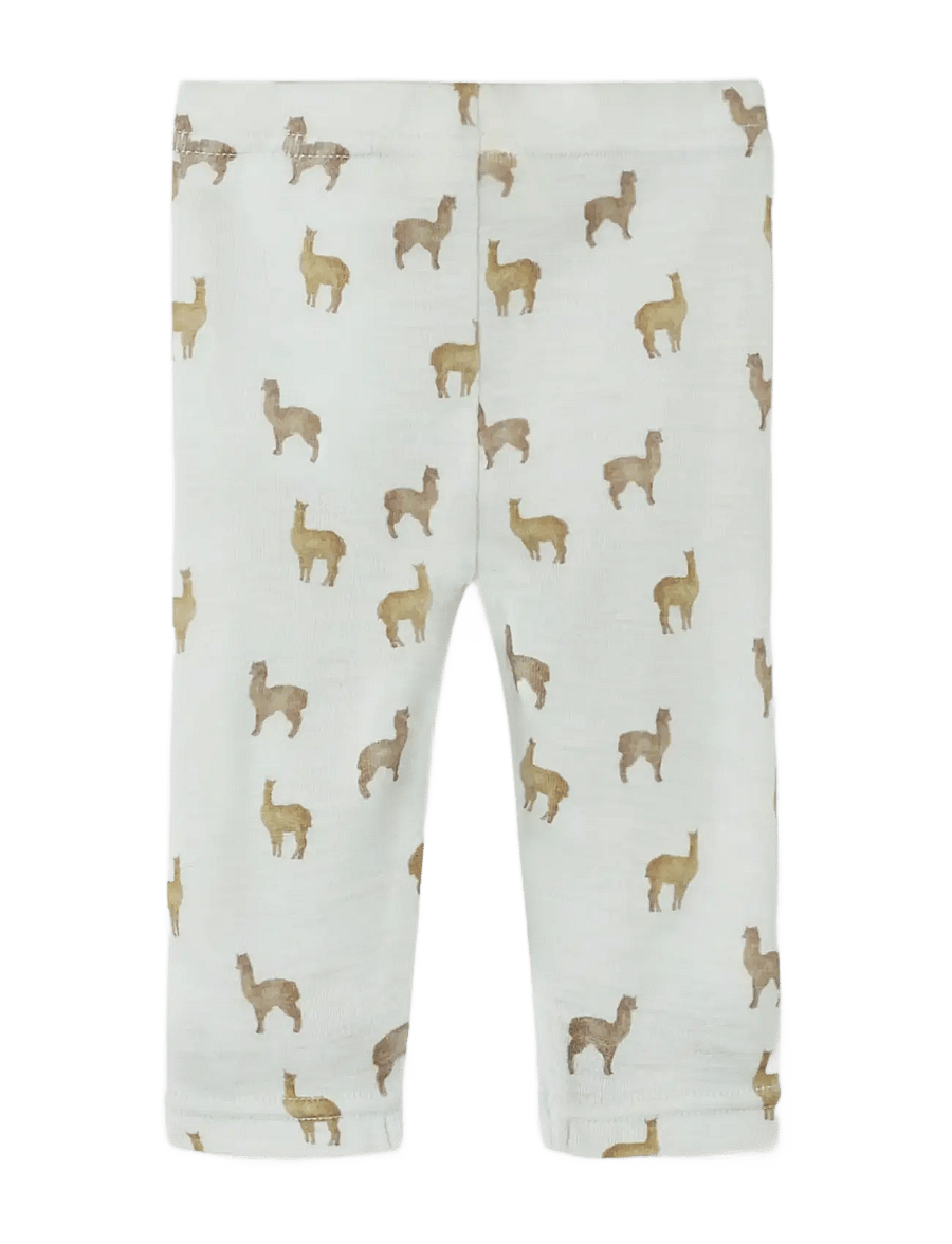 Lil'Atelier - NBMNOEL NOR WOOL SLIM LEGGING LIL - base layer baby - gray dawn - 2