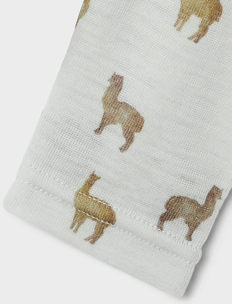 Lil'Atelier - NBMNOEL NOR WOOL SLIM LEGGING LIL - base layer baby - gray dawn - 3