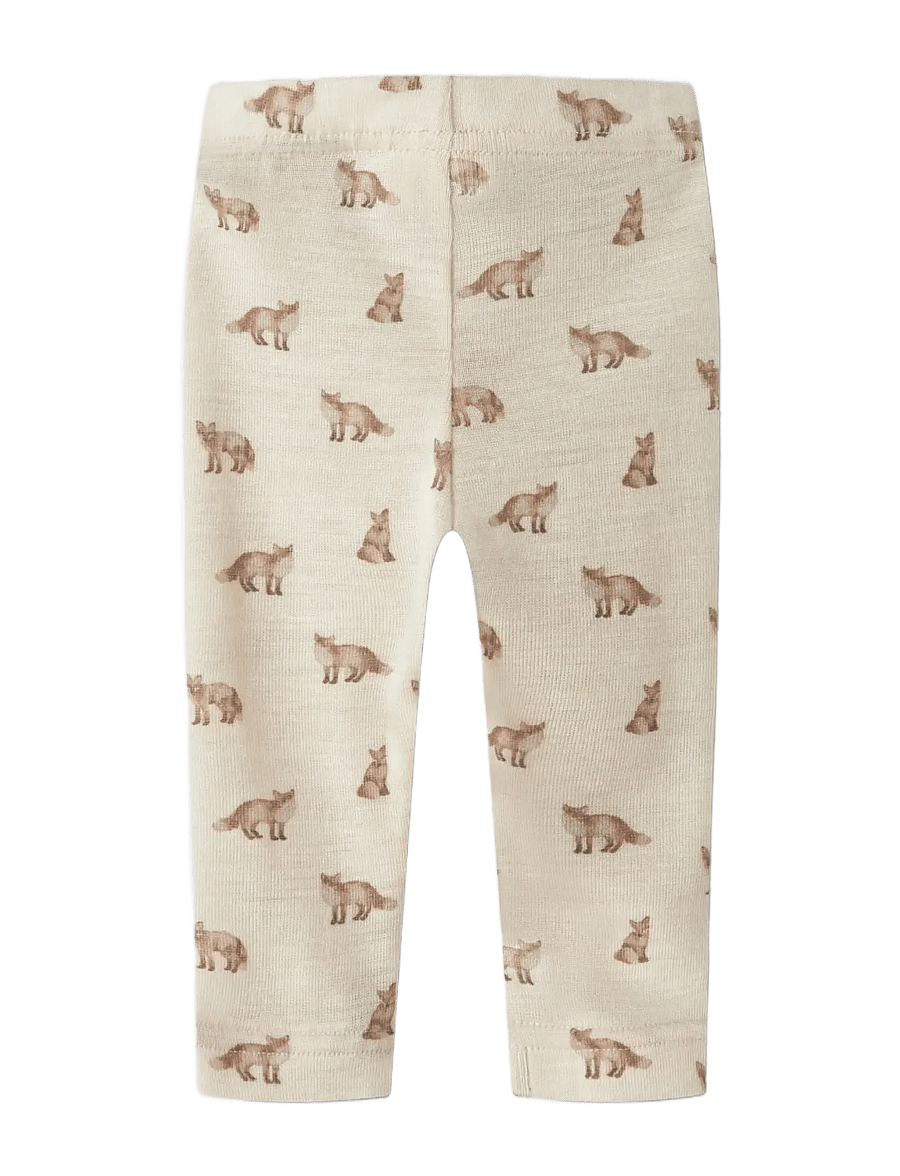Lil'Atelier - NBMNALU SLIM LEGGING LIL NOOS - beebi alusriided - turtledove - 1
