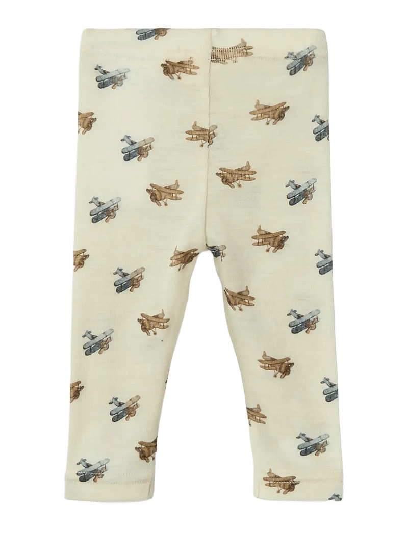 Lil'Atelier - NBMNALU WO/MO SLIM LEGGING LIL NOOS - base layer baby - turtledove - 1