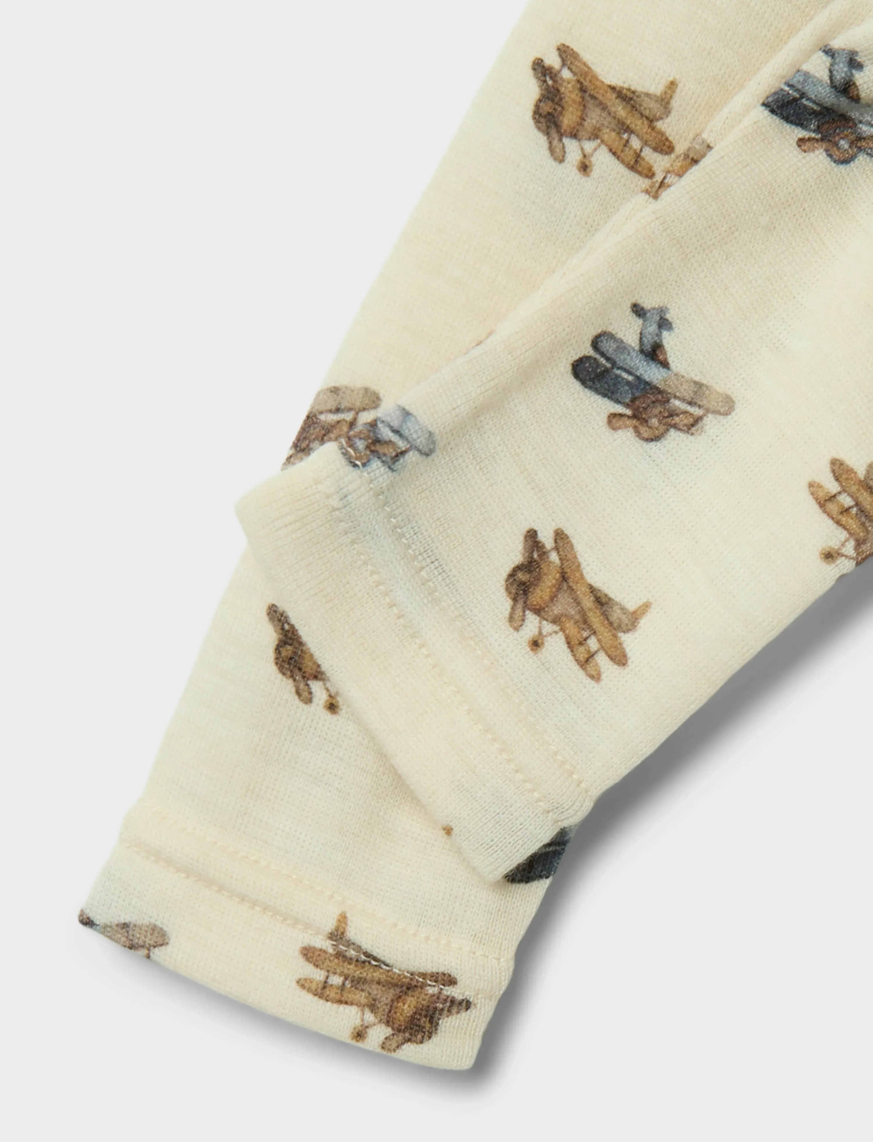Lil'Atelier - NBMNALU WO/MO SLIM LEGGING LIL NOOS - base layer baby - turtledove - 2