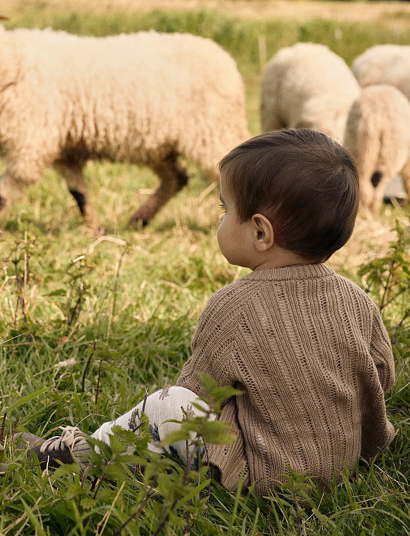 Lil'Atelier - NBMNALU WO/MO SLIM LEGGING LIL NOOS - base layer baby - turtledove - 3