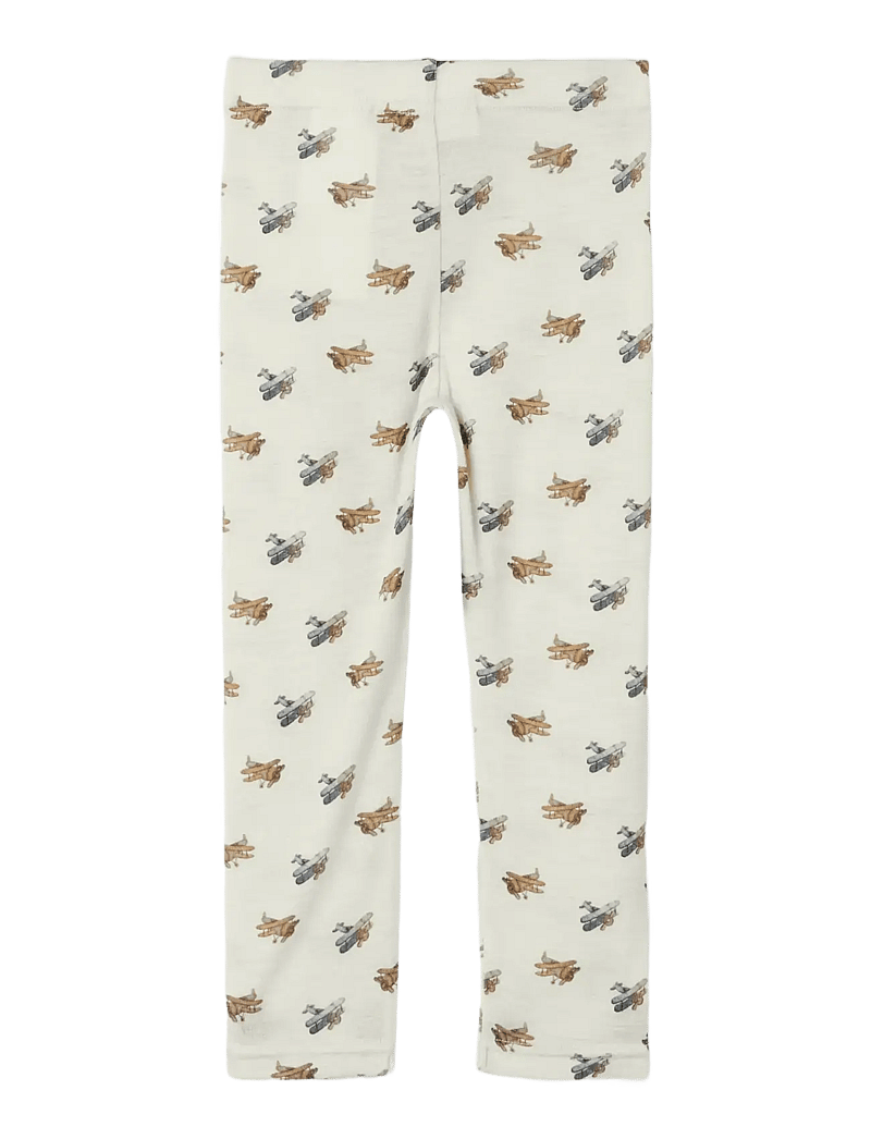 Lil'Atelier - NMMNALU WO/MO SLIM LEGGING LIL - alusriided beebidele - turtledove - 2