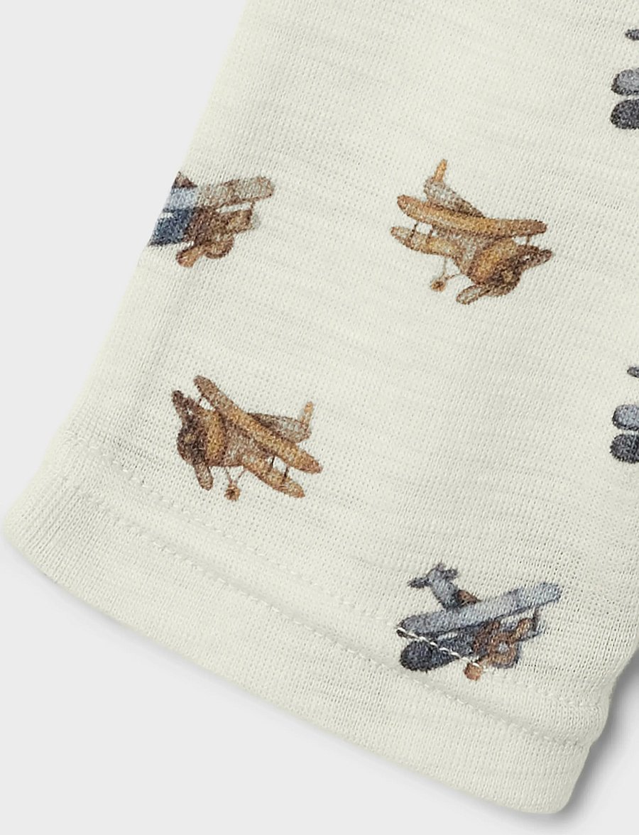 Lil'Atelier - NMMNALU SLIM LEGGING LIL - base layer baby - turtledove - 4