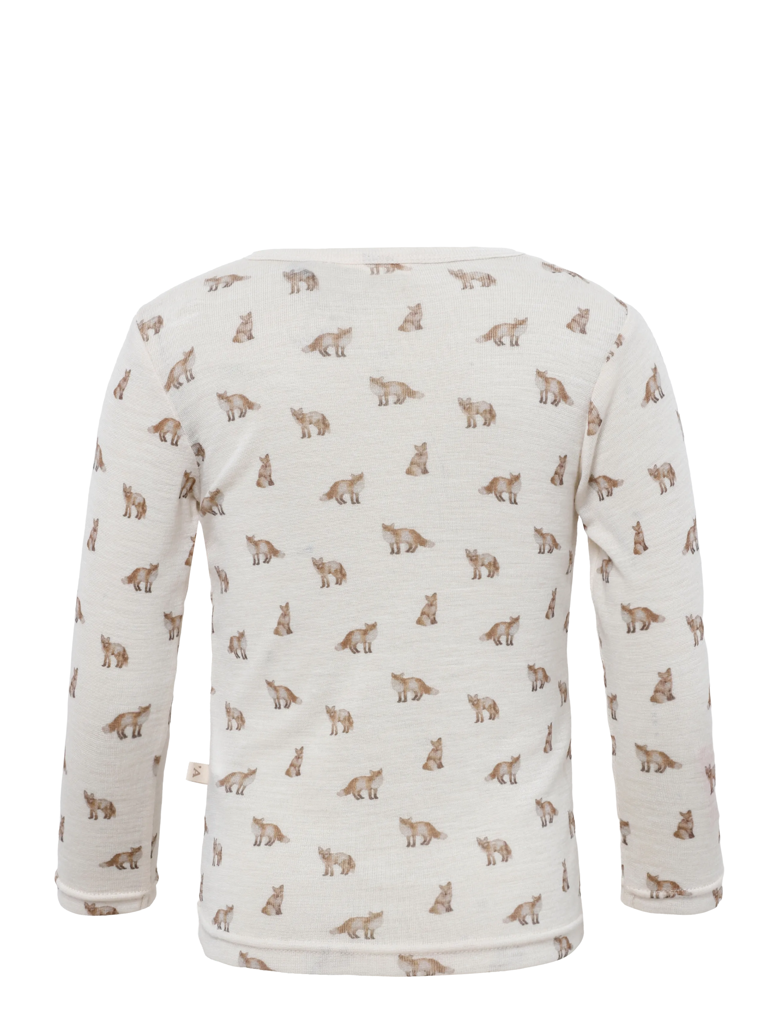 Lil'Atelier - NMMNALU WO/MO LS SLIM TOP LIL - long-sleeved t-shirts - turtledove - 2