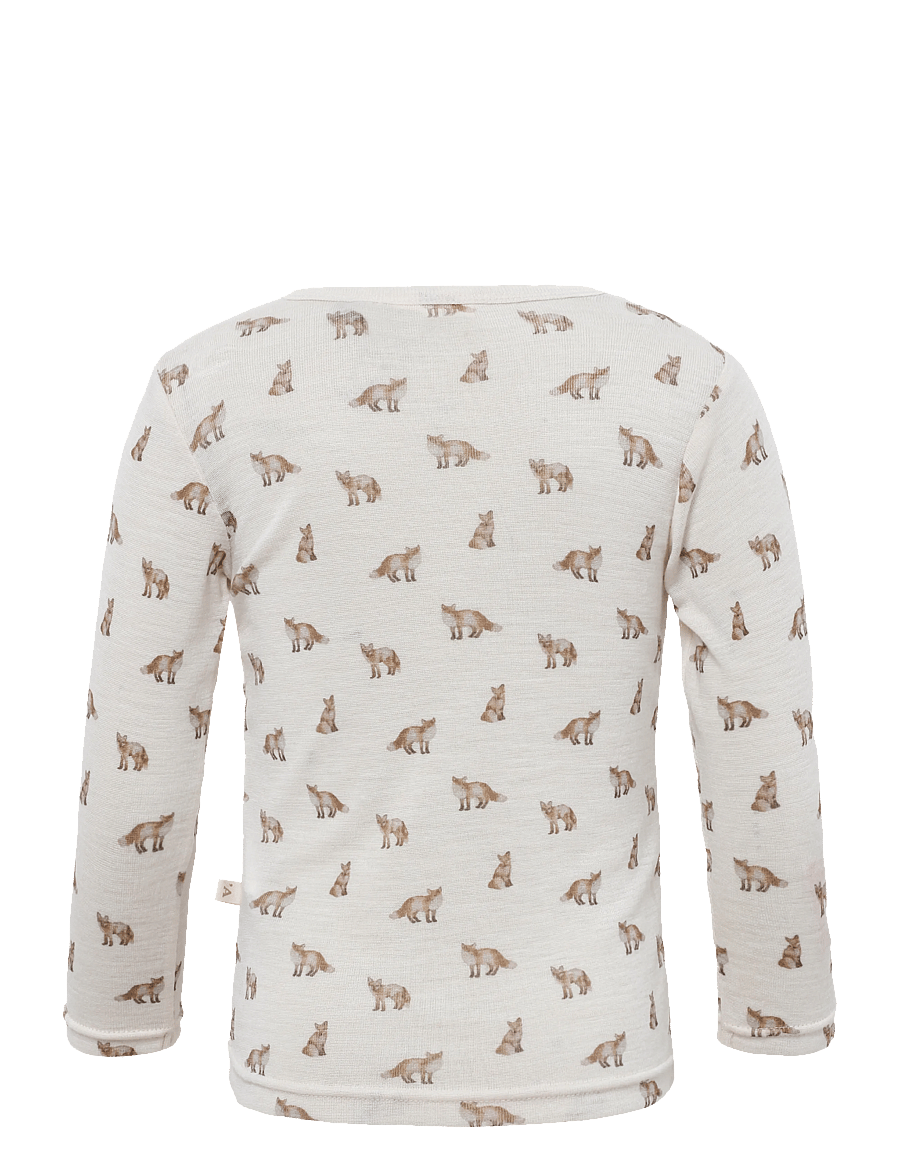 Lil'Atelier - NMMNALU WO/MO LS SLIM TOP LIL - långärmade t-shirts - turtledove - 2