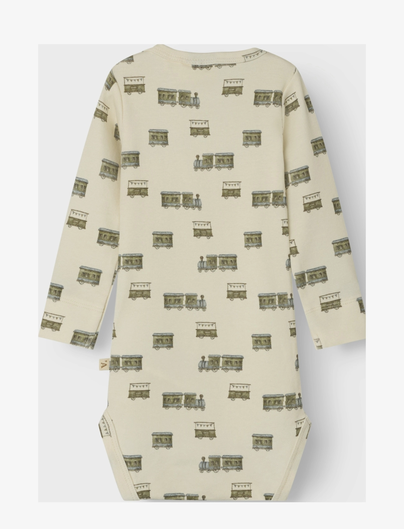 Lil'Atelier - NBMGAYO LS SLIM BODY LIL - langärmelige bodys - turtledove - 1
