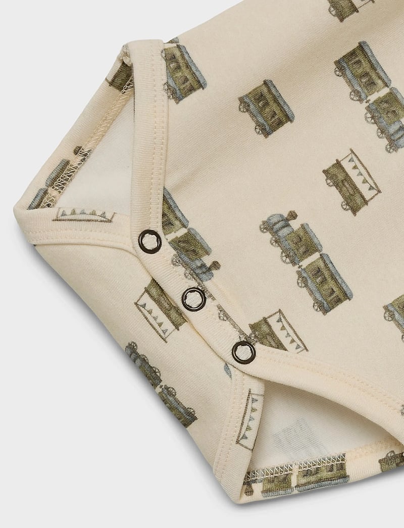 Lil'Atelier - NBMGAYO LS SLIM BODY LIL - langärmelige bodys - turtledove - 4