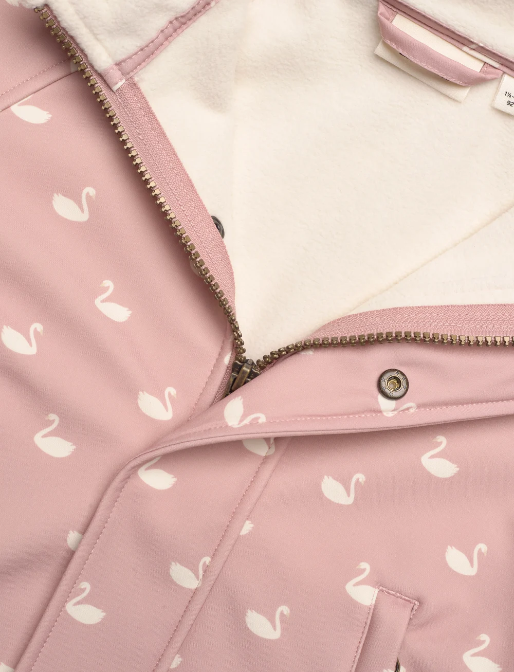 Lil'Atelier - NMFLAALFA JACKET LONG FO LIL - regenjacken - adobe rose - 2