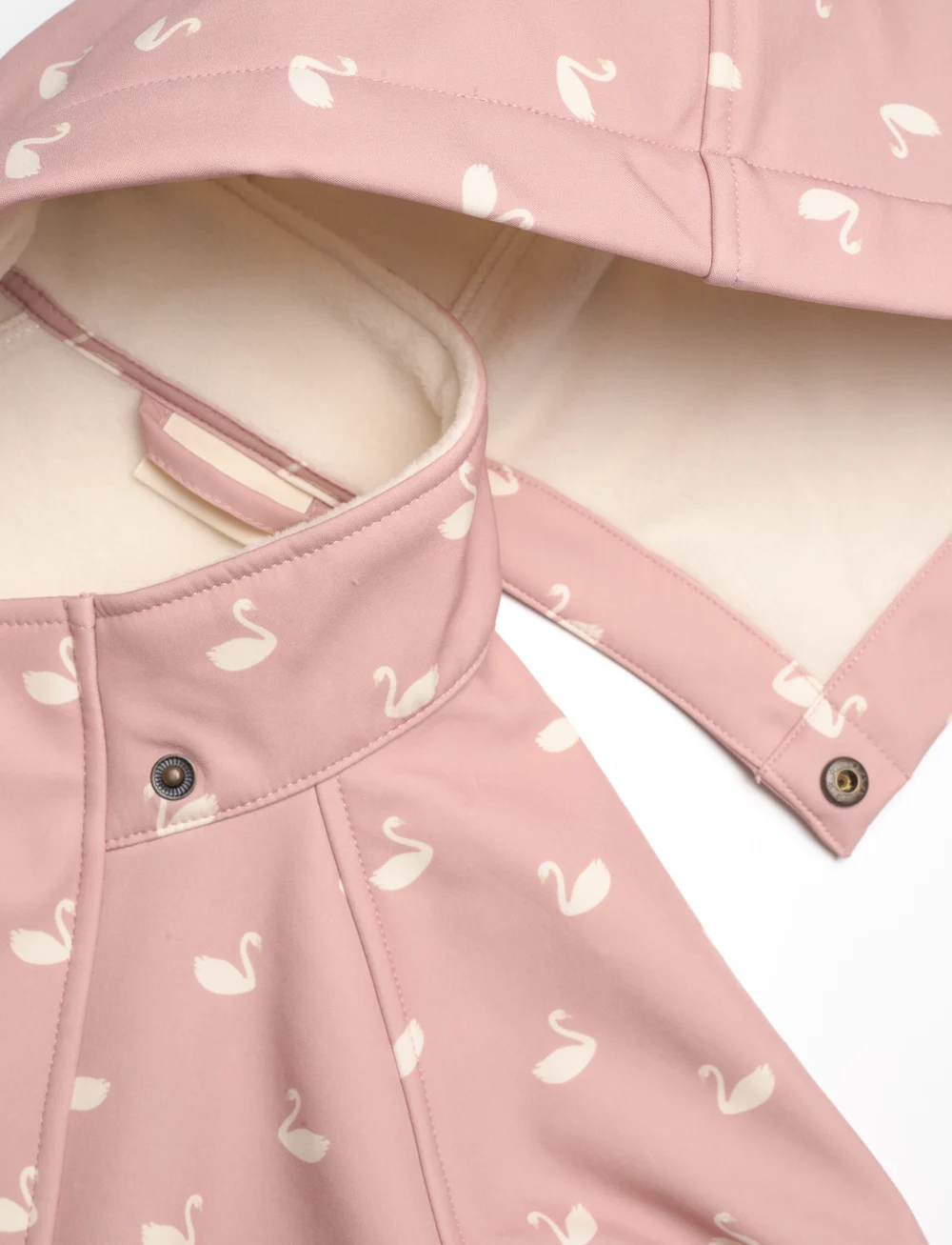 Lil'Atelier - NMFLAALFA JACKET LONG FO LIL - regenjacken - adobe rose - 3