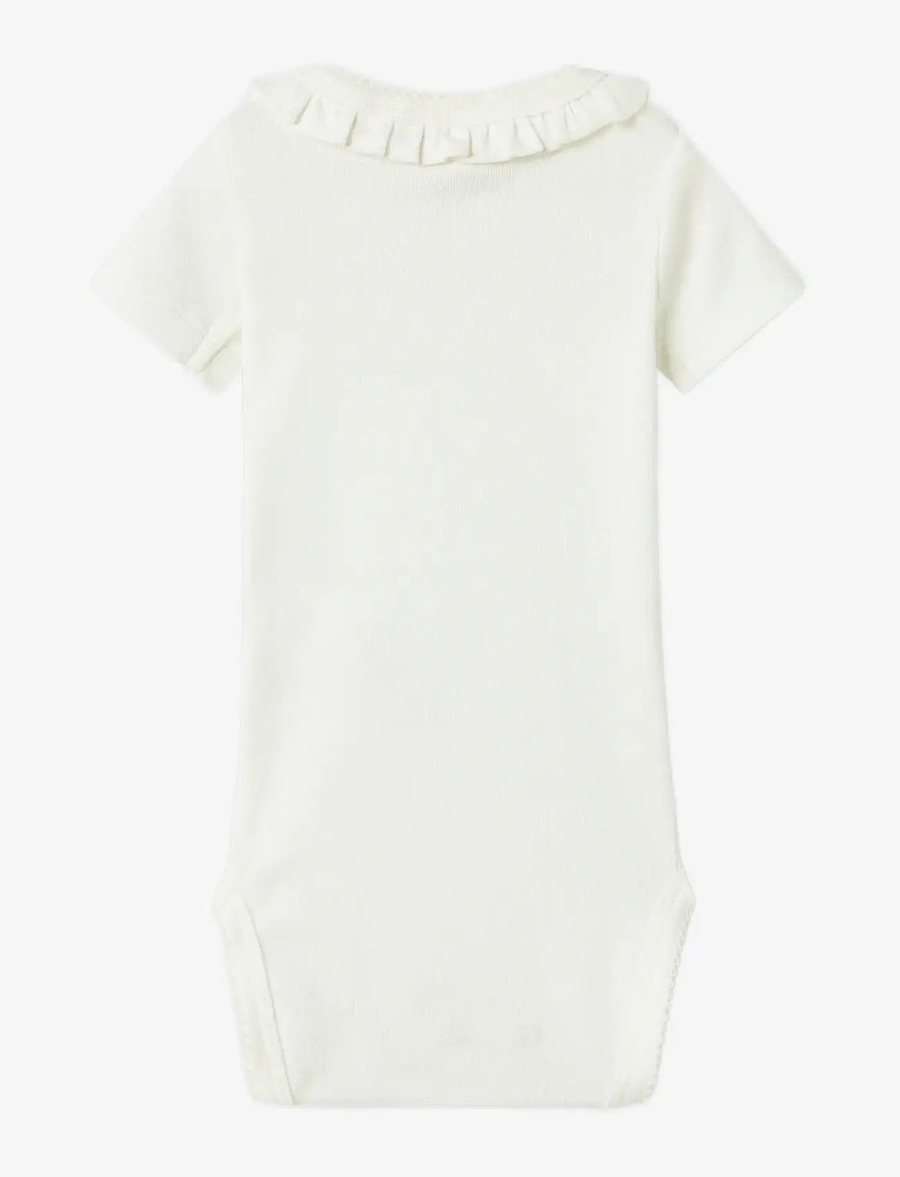 Lil'Atelier - NBFLALO TEM SS SLIM BODY LIL - lühikeste varrukatega bodid - coconut milk - 1