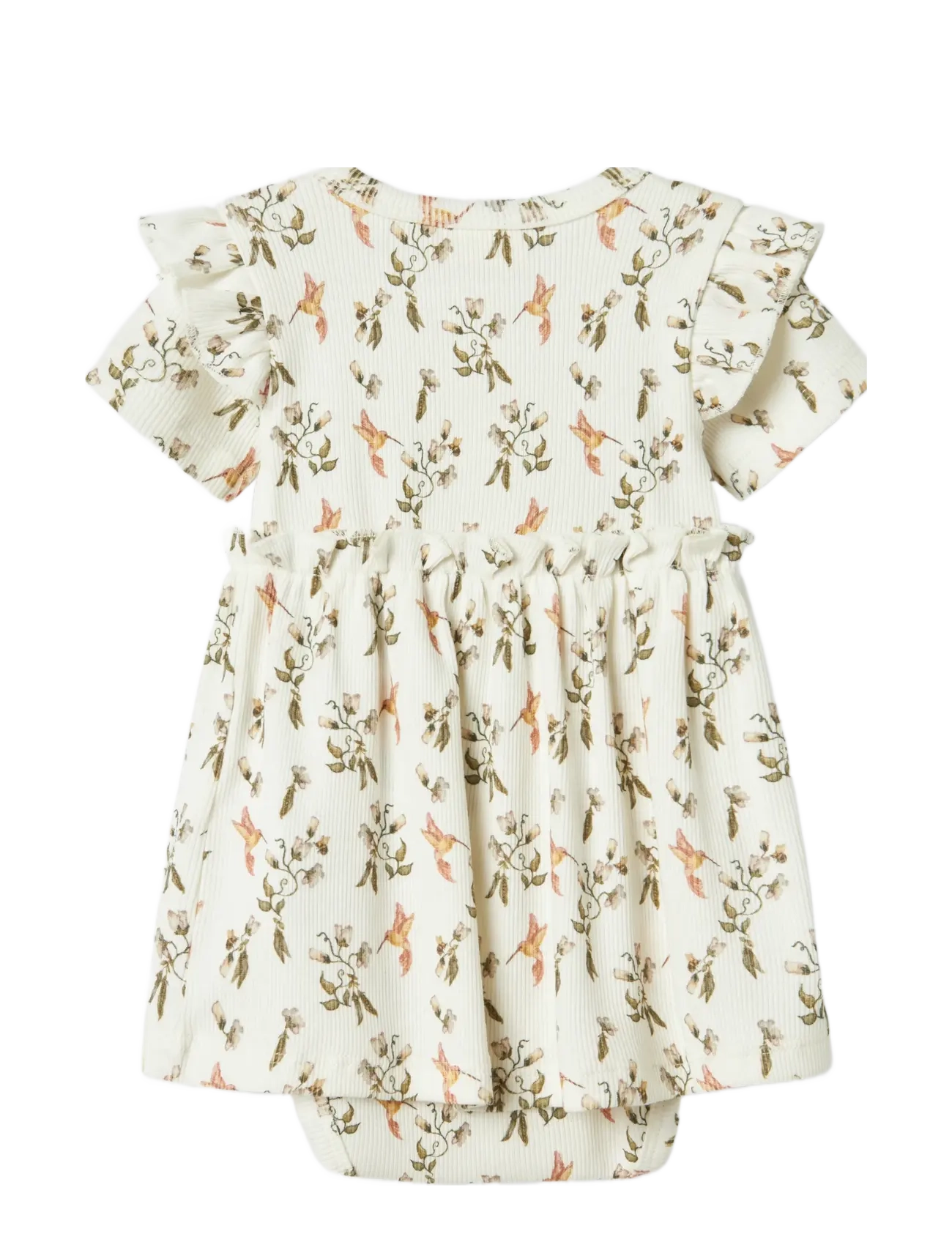 Lil'Atelier - NBFLAVO EKI SS BODY DRESS LIL - coconut milk - 2