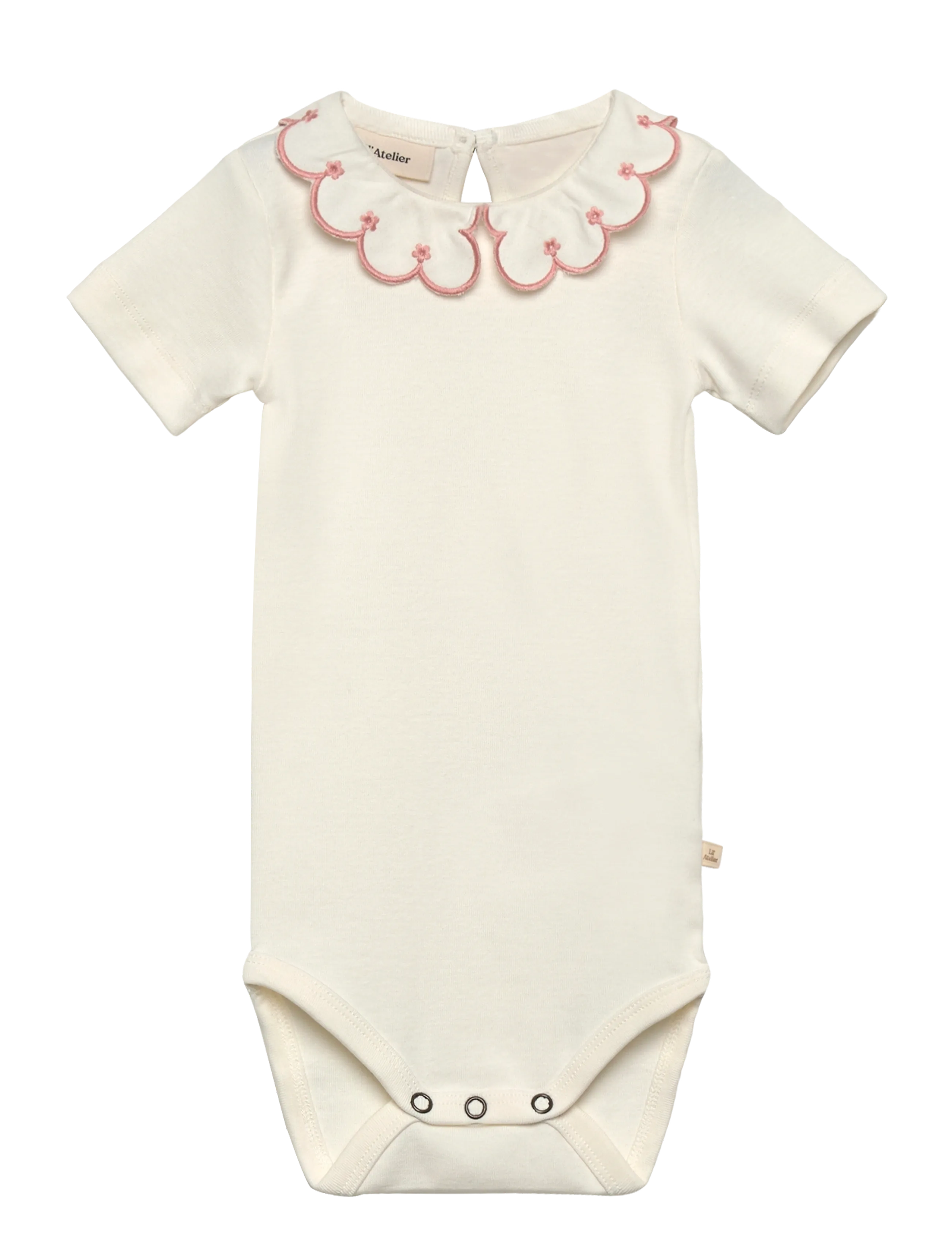 Lil'Atelier NBFFUNDO SS SLIM BODY LIL - Bodyer - COCONUT MILK / cream