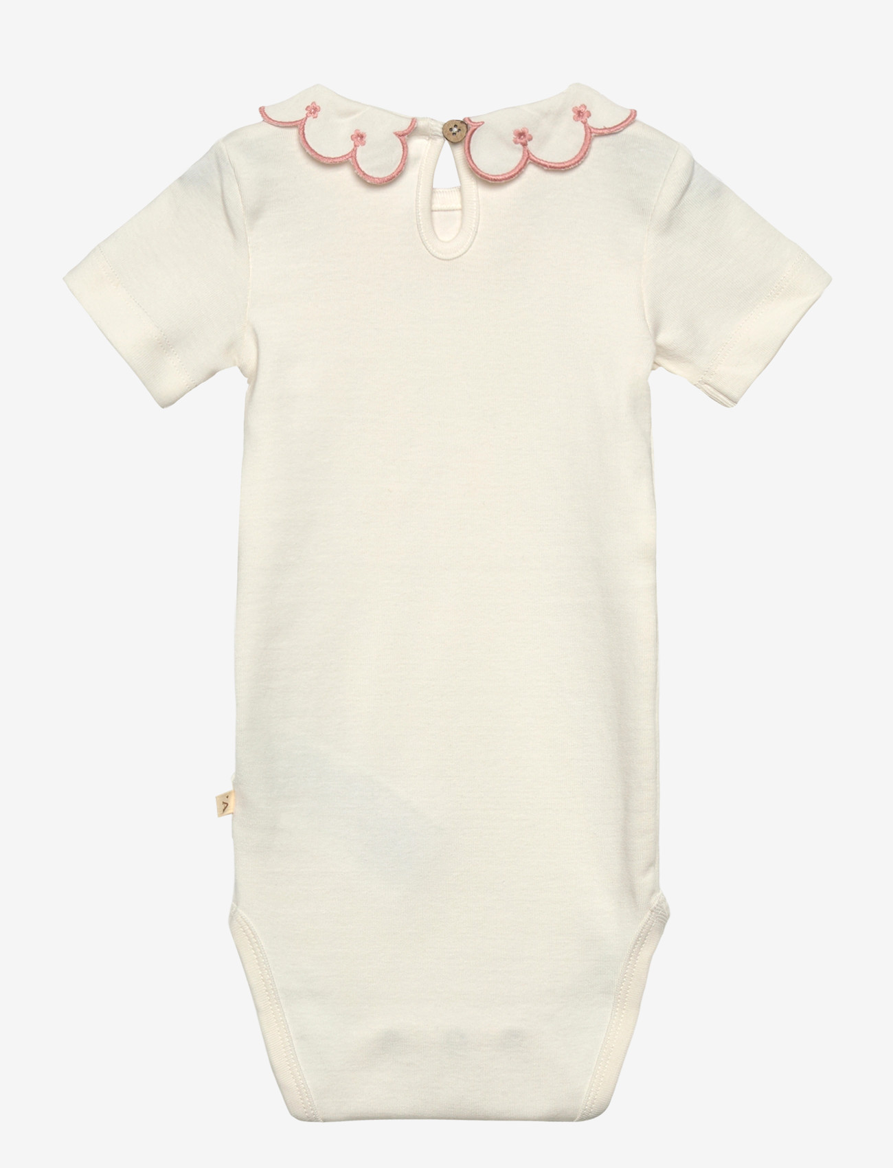 Lil'Atelier - NBFFUNDO SS SLIM BODY LIL - bodies à manches courtes - coconut milk - 1