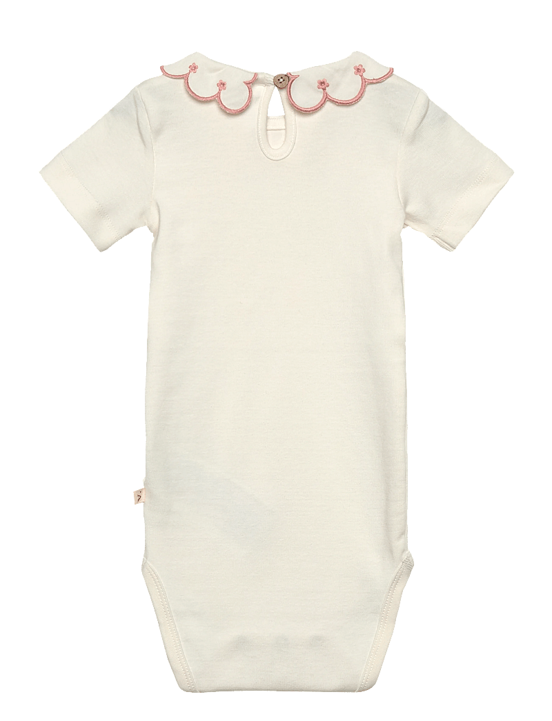 Lil'Atelier - NBFFUNDO SS SLIM BODY LIL - bodies à manches courtes - coconut milk - 1