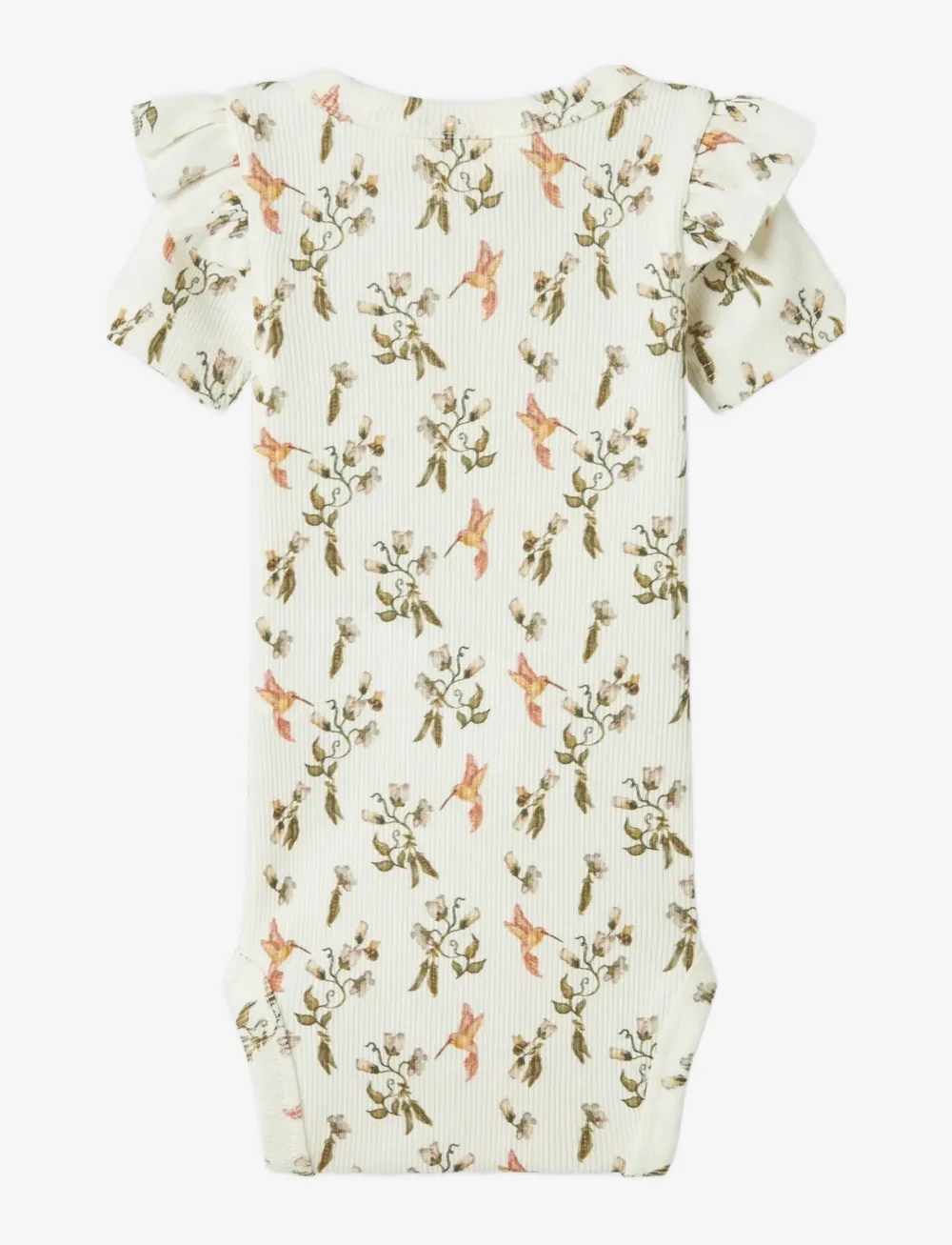 Lil'Atelier - NBFLAVO EVI SS SLIM BODY LIL - kurzärmelige bodys - coconut milk - 2