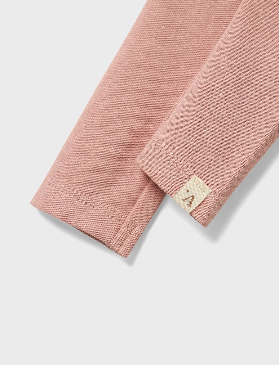 Lil'Atelier - NBFLALO TIP SLIM LEGGING LIL - misty rose - 0