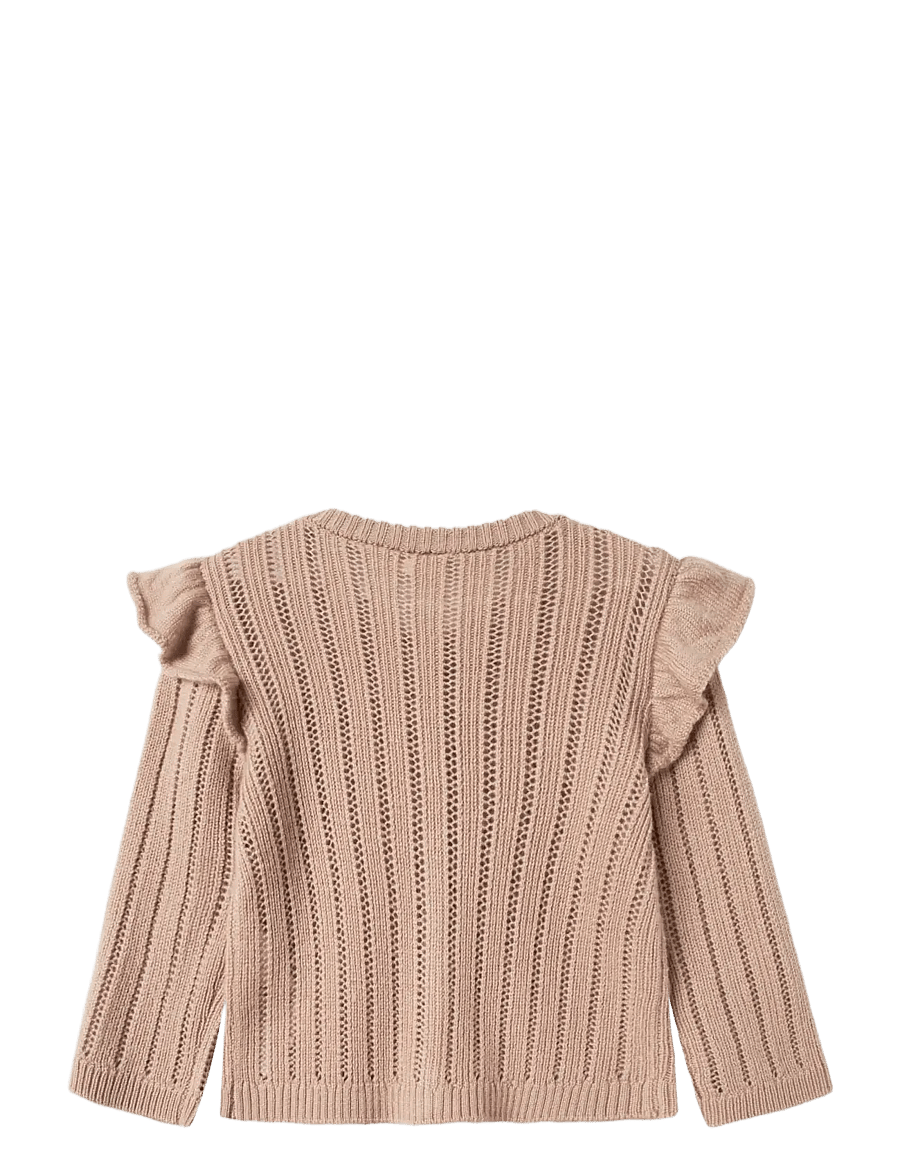 Lil'Atelier - NMFNOMO WOOL LS KNIT CARD LIL - cardigans - roebuck - 2