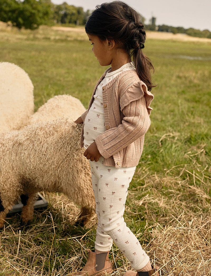 Lil'Atelier - NMFNOMO WOOL LS KNIT CARD LIL - koftor - roebuck - 5