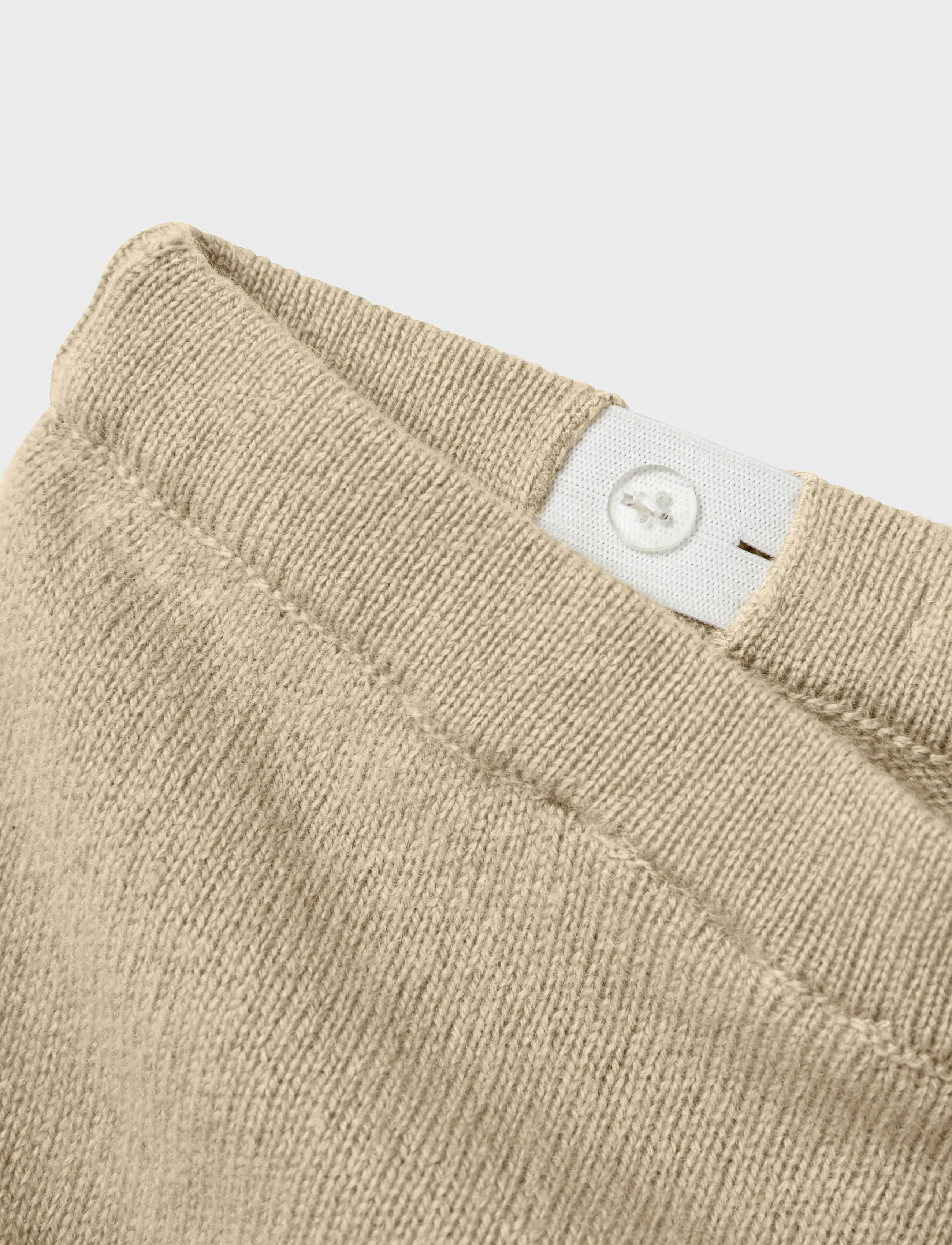Lil'Atelier - NMNNALIO WOOL KNIT PANT LIL - babyhosen - safari - 3