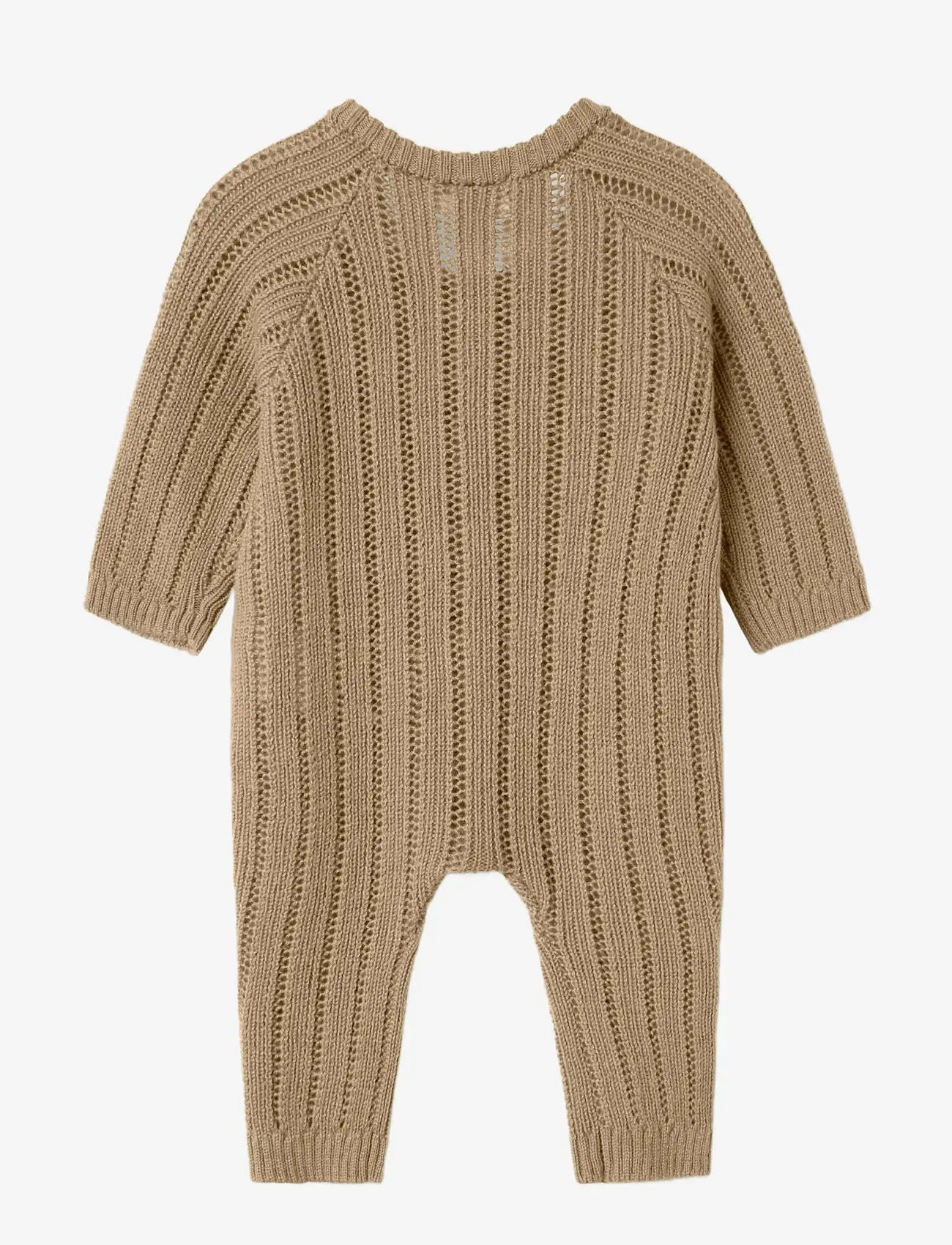 Lil'Atelier - NBMNOMO WOOL KNIT SUIT LIL - funkionsunterwäsche - baby - tigers eye - 2
