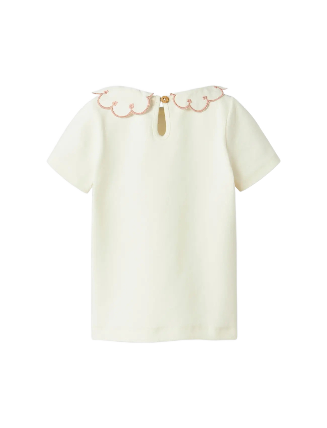 Lil'Atelier - NMFFUNDO SS SLIM TOP LIL - kurzärmelige - coconut milk - 2