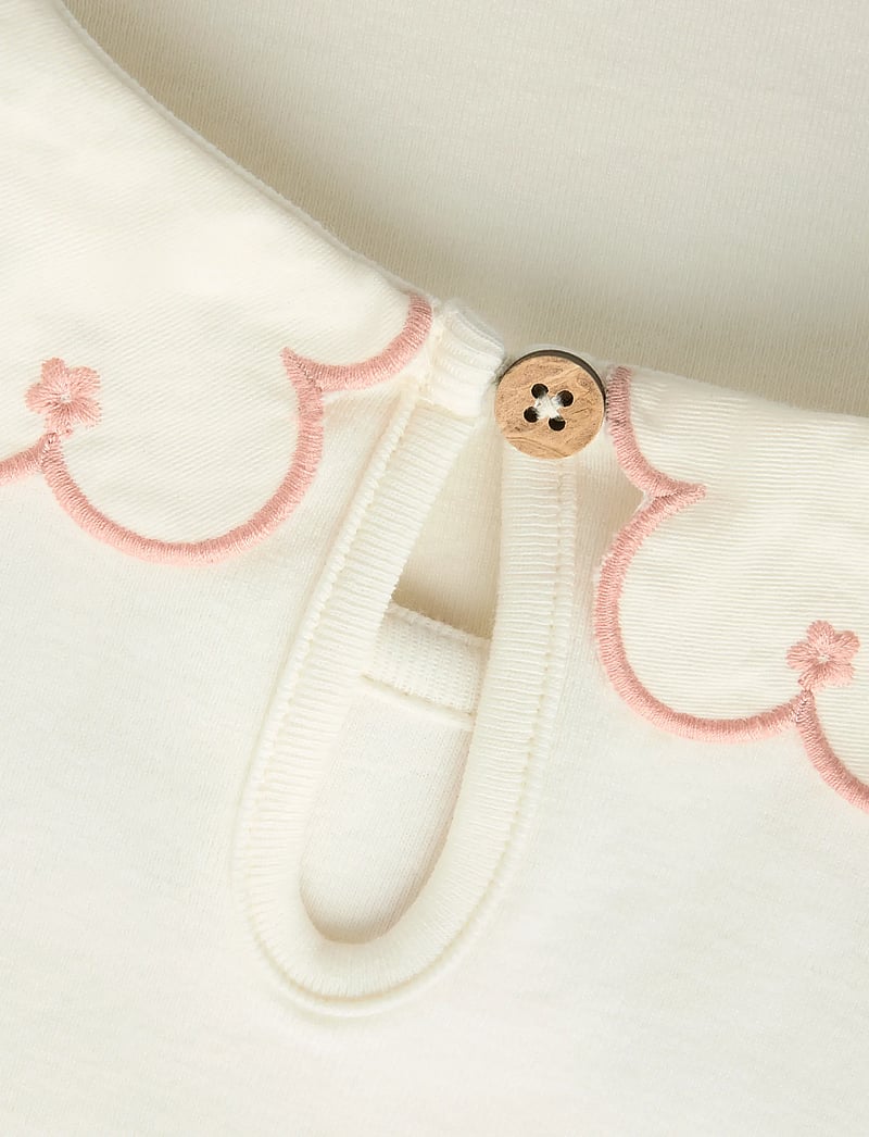Lil'Atelier - NMFFUNDO SS SLIM TOP LIL - kurzärmelige - coconut milk - 1