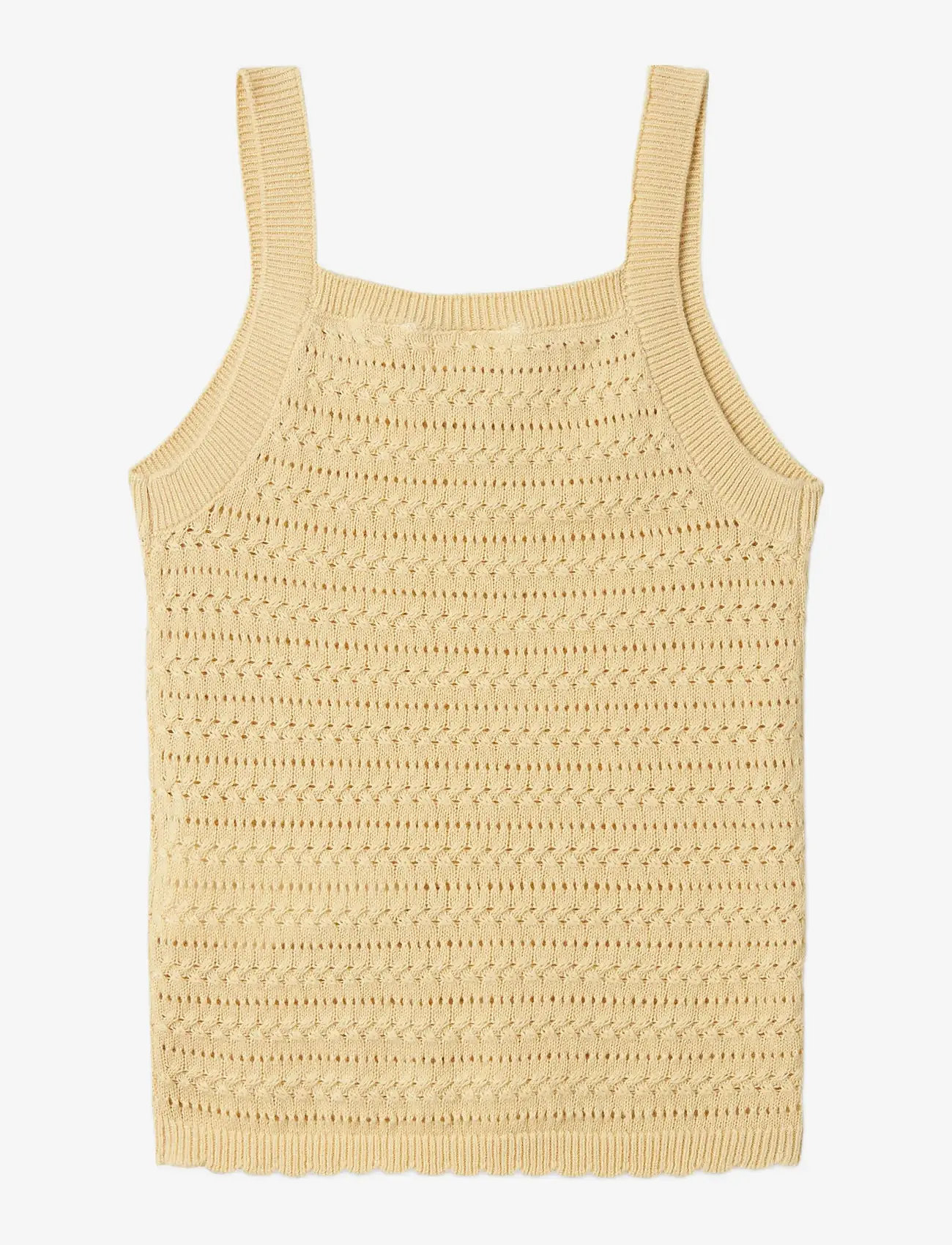 Lil'Atelier - NMFHOPE STRAP KNIT TOP LIL - Ærmeløs undertrøje - sea mist - 2