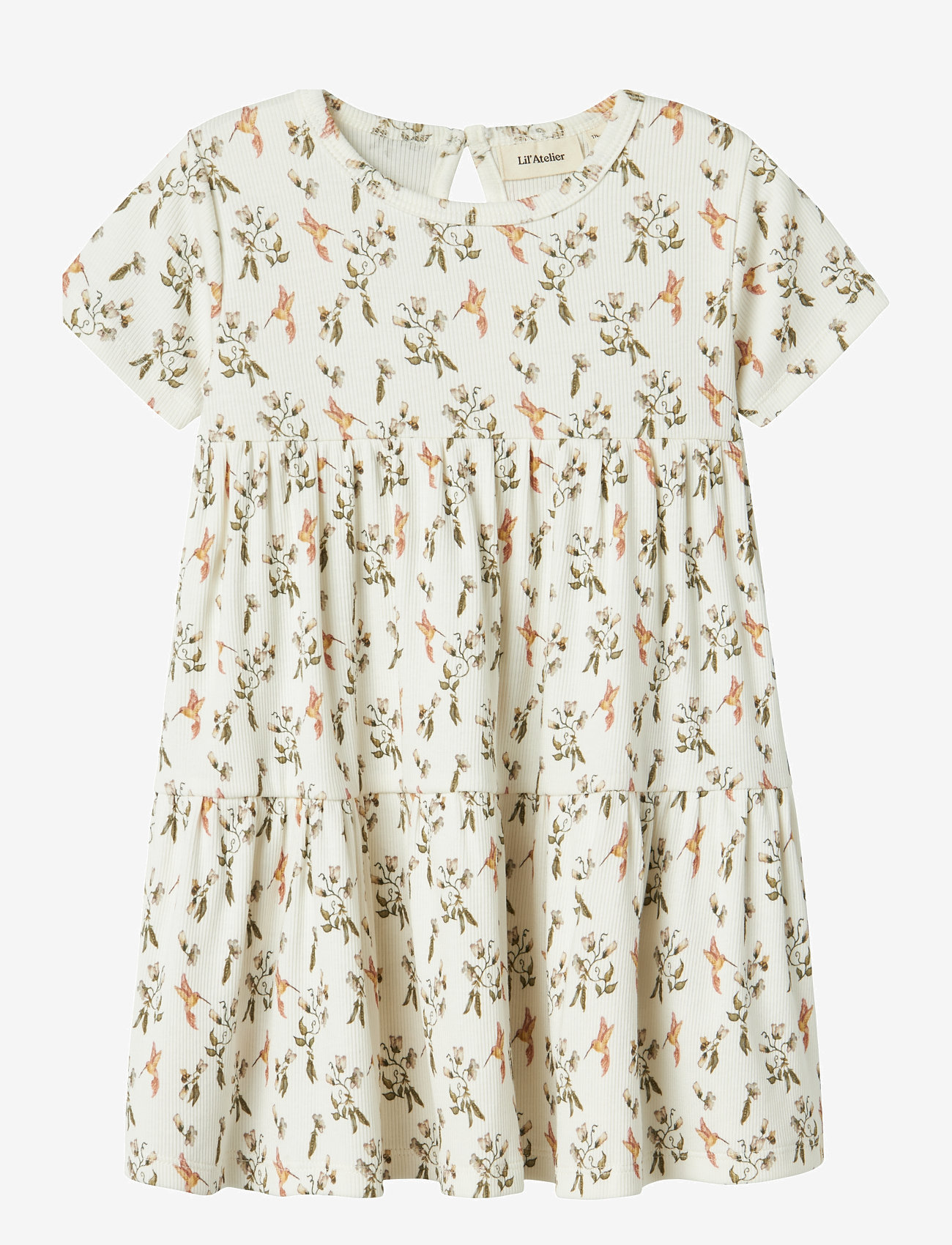 Lil'Atelier - NMFLAVO ERI SS DRESS LIL - coconut milk - 1