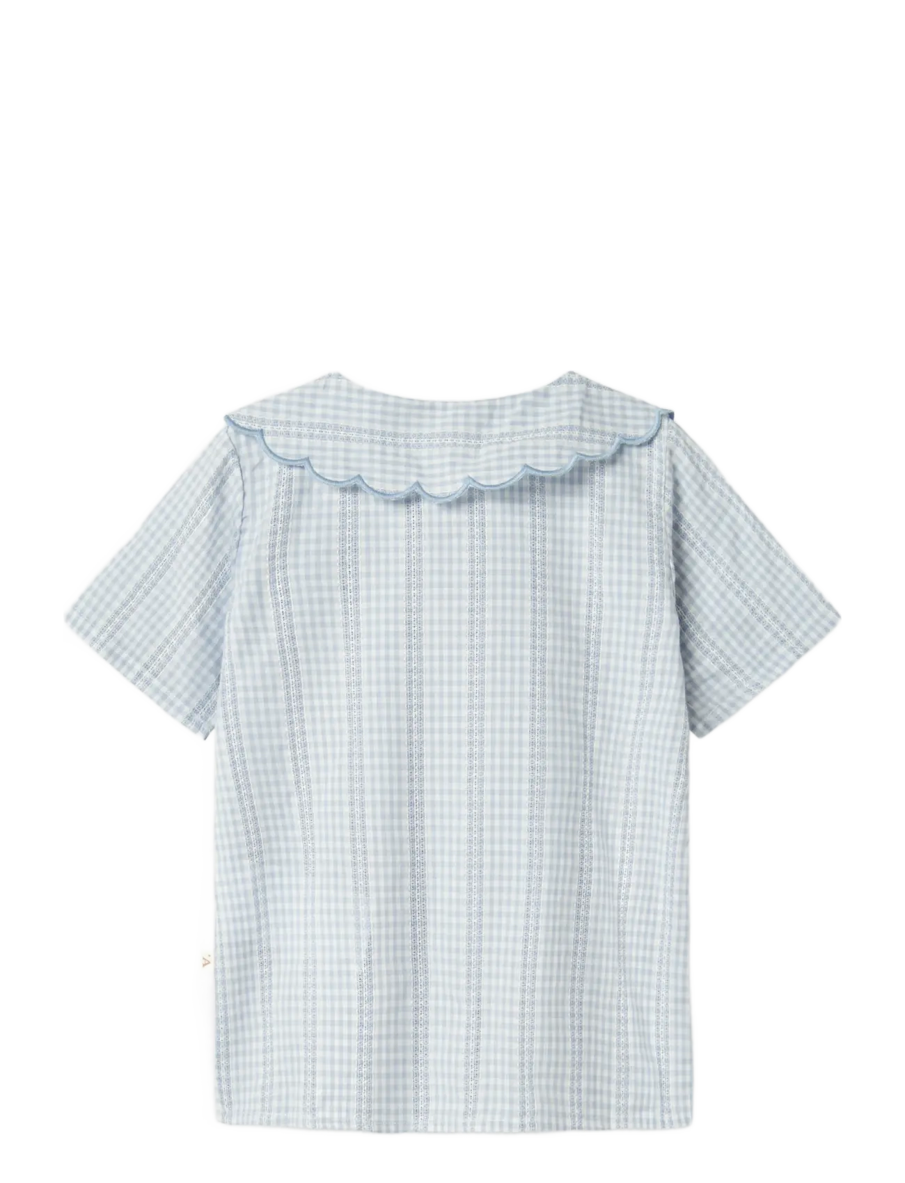 Lil'Atelier - NMFHAZELLE SS LOOSE SHIRT LIL - overhemden met korte mouwen - zen blue - 2