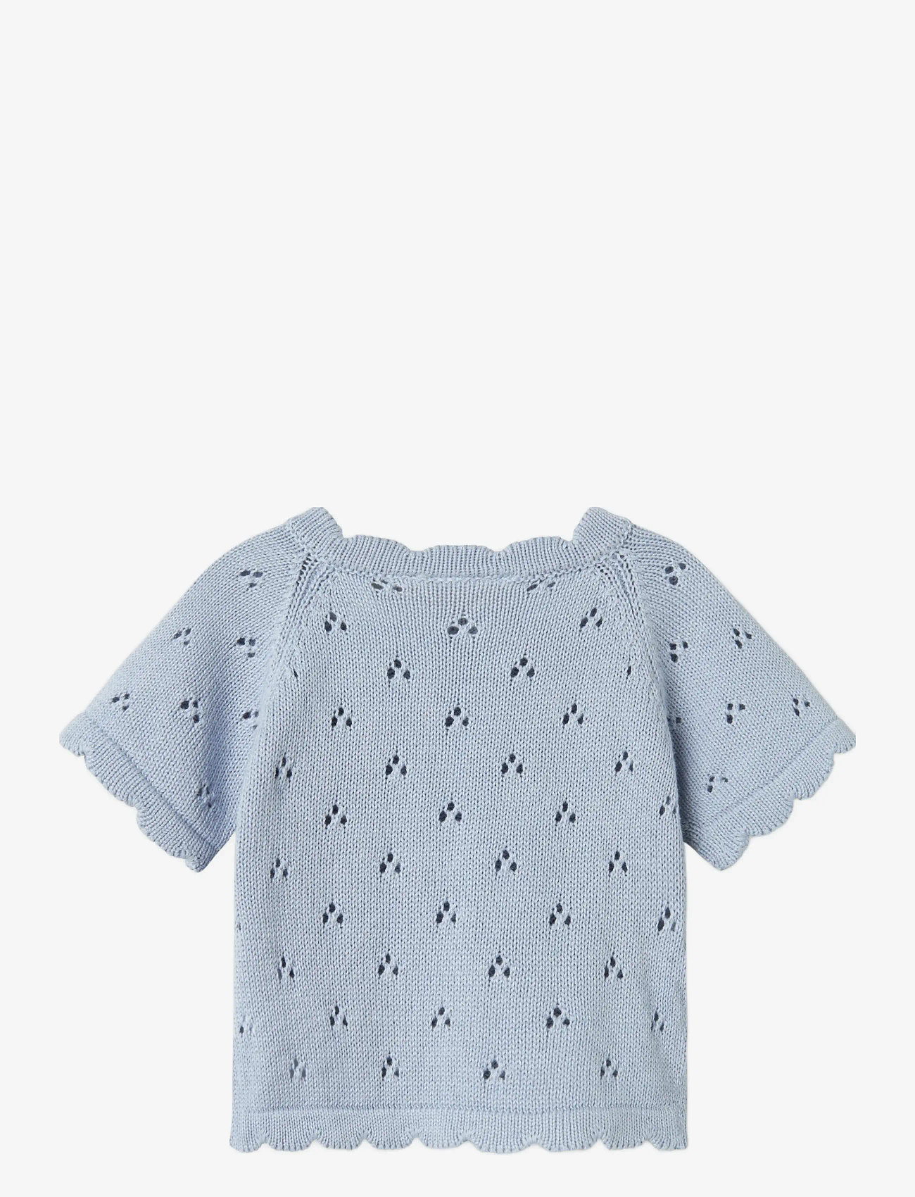 Lil'Atelier - NBFJOLA SS KNIT LIL - zen blue - 1
