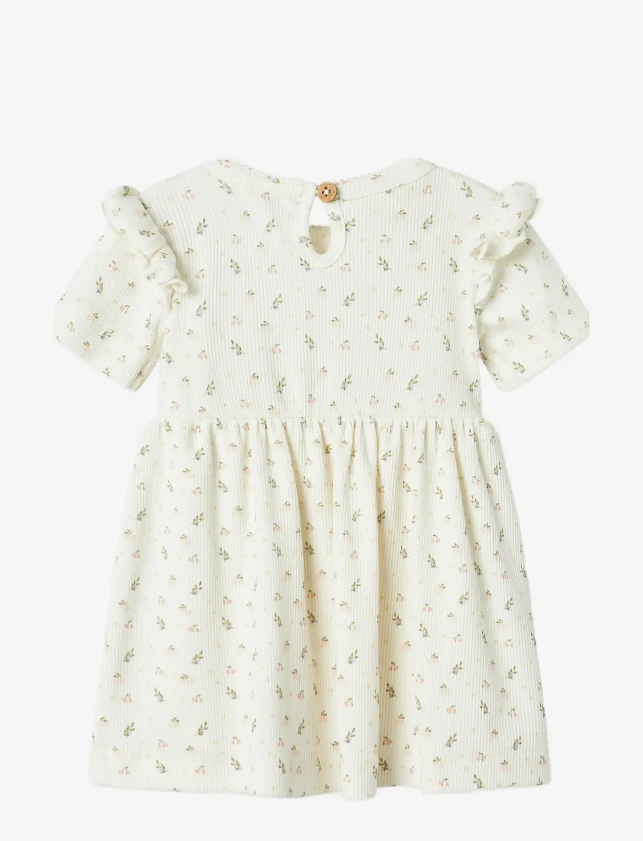 Lil'Atelier - NBFGAGO KEF SS BODY DRESS LIL - kortærmede babykjoler - coconut milk - 1