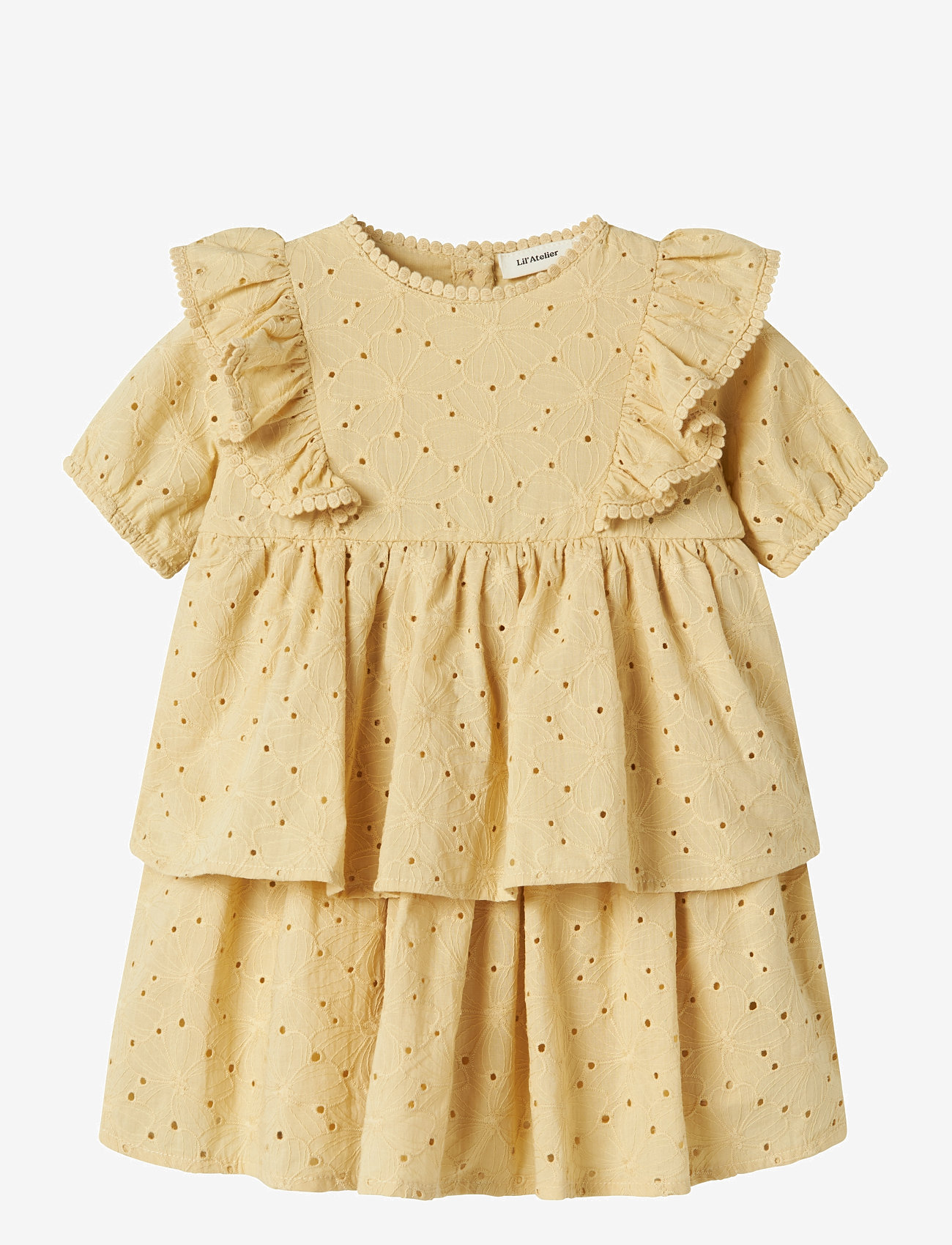 Lil'Atelier - NMFFABIOLI SS LOOSE DRESS LIL - sea mist - 0