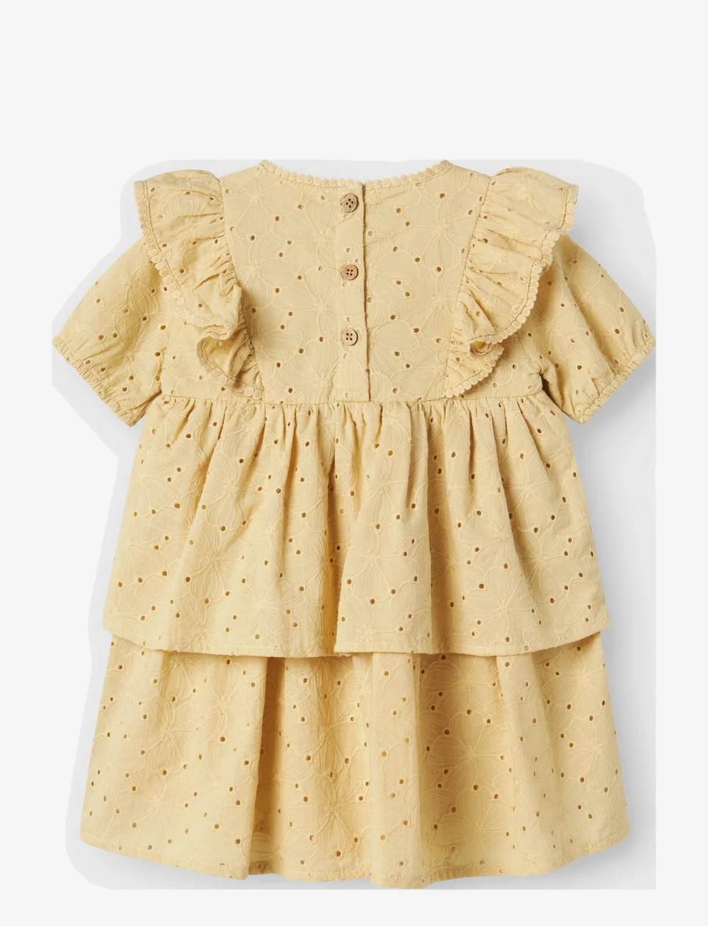 Lil'Atelier - NMFFABIOLI SS LOOSE DRESS LIL - kortärmade vardagsklänningar - sea mist - 1