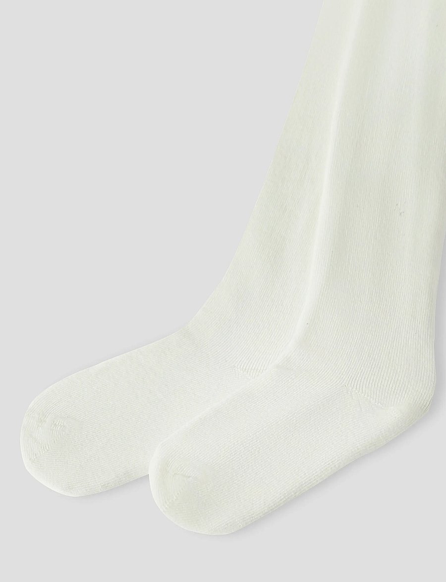 Lil'Atelier - NMNFUNA PANTYHOSE LIL NOOS - strumpbyxor - coconut milk - 2