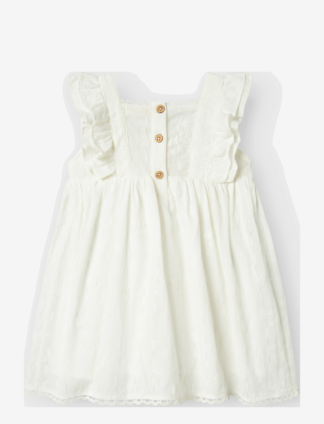 Lil'Atelier - NMFFIOLA SL DRESS LIL - laisvalaikio suknelės be rankovių - coconut milk - 1