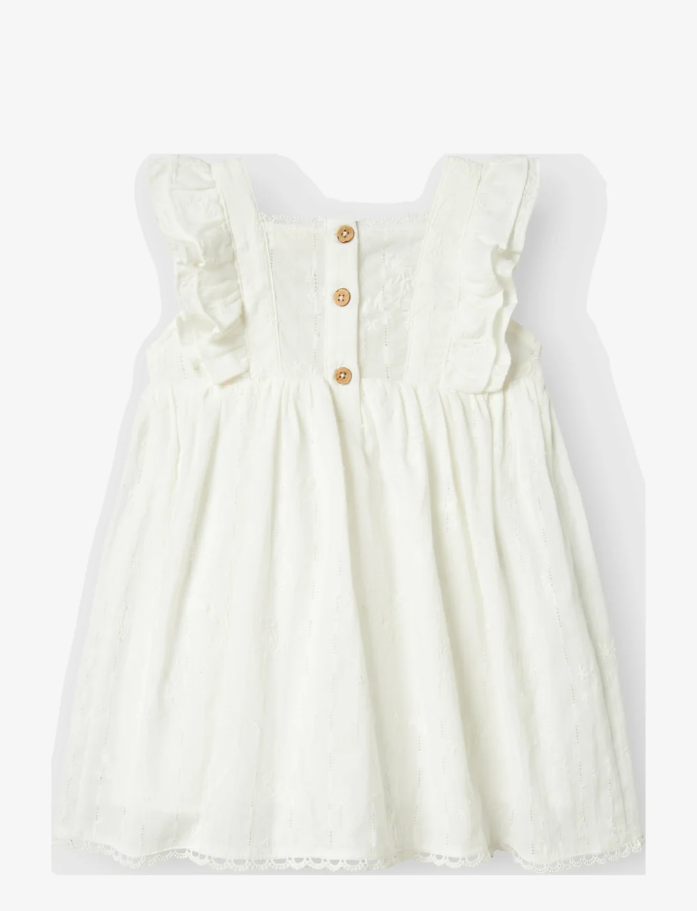 Lil'Atelier - NMFFIOLA SL DRESS LIL - Ärmellose freizeitkleider - coconut milk - 1