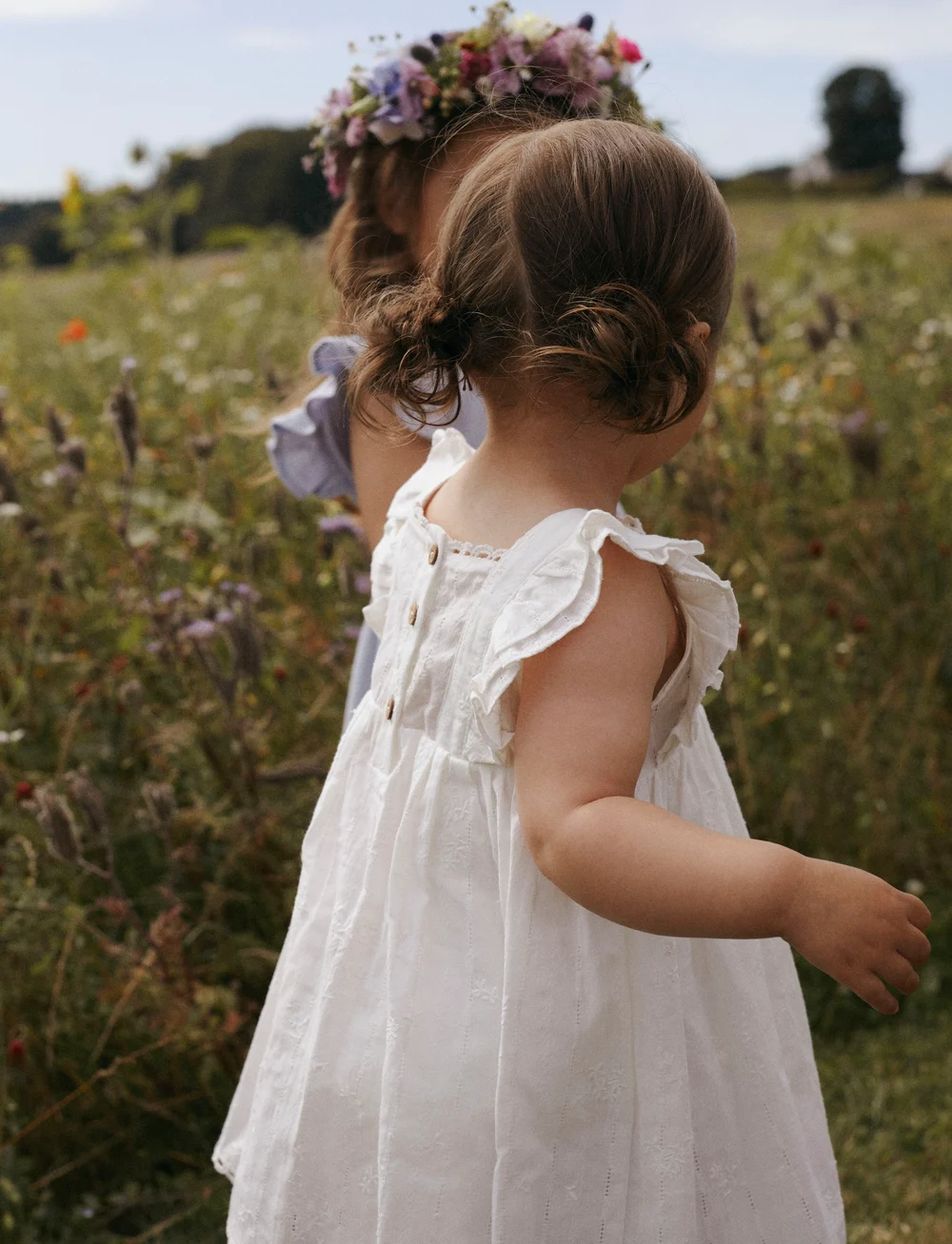 Lil'Atelier - NMFFIOLA SL DRESS LIL - Ärmellose freizeitkleider - coconut milk - 2