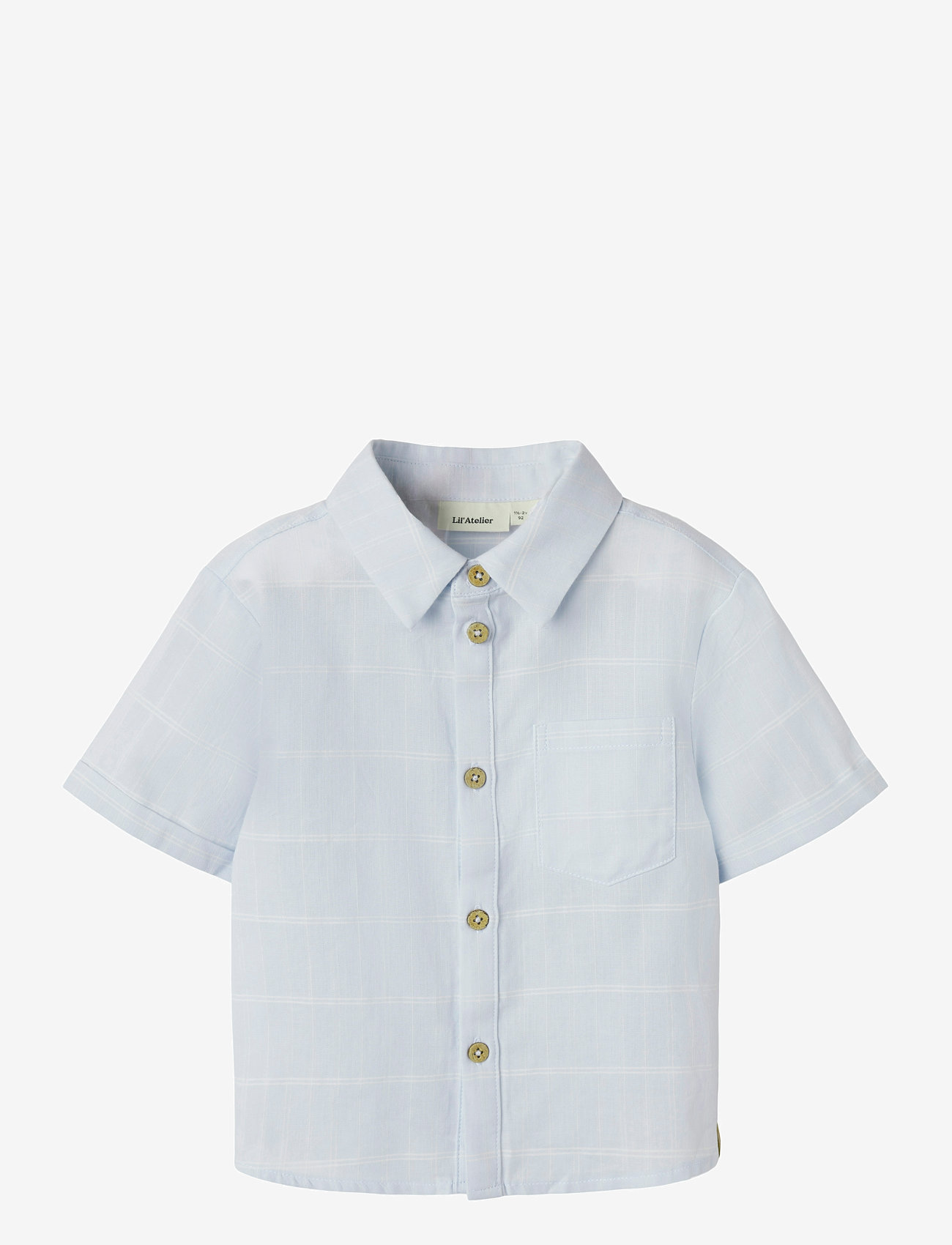 Lil'Atelier - NMMFRIDO SS LOOSE SHIRT LIL - ancient water - 0