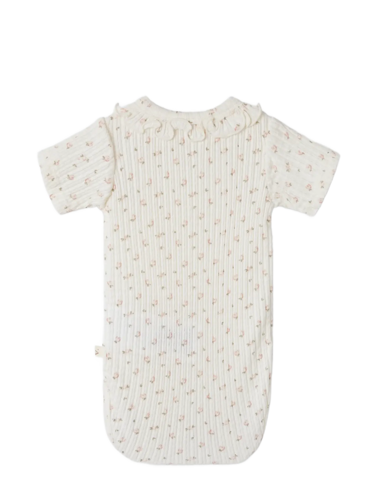 Lil'Atelier - NBFHULLA HUA SS SLIM BODY LIL - kurzärmelige bodys - coconut milk - 1