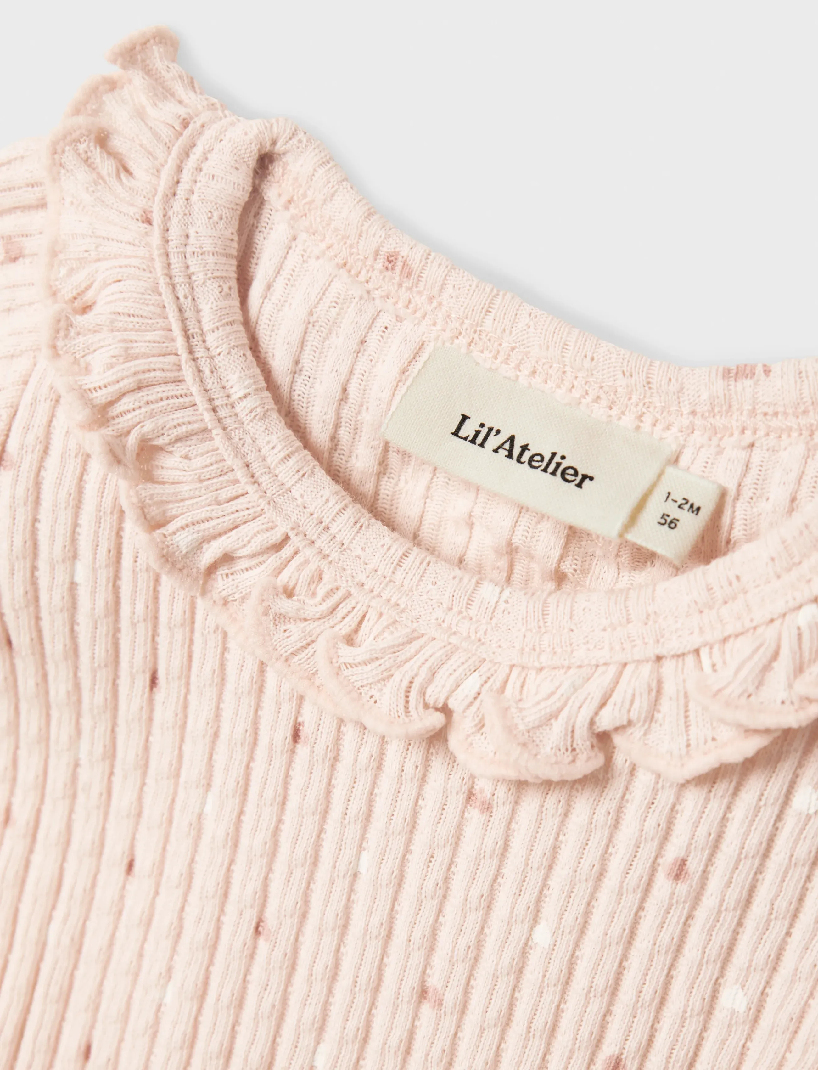 Lil'Atelier - NBFHULLA HUA SS SLIM BODY LIL - peach blush - 3