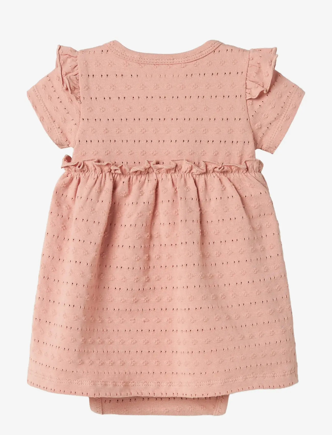 Lil'Atelier - NBFJAMLA SS BODY DRESS LIL - kurzärmelige babykleider - misty rose - 1
