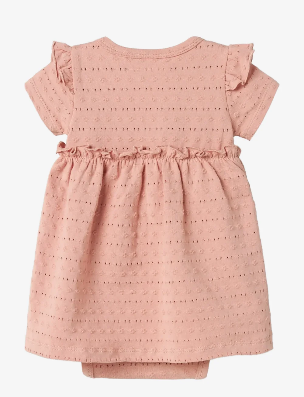Lil'Atelier - NBFJAMLA SS BODY DRESS LIL - kortærmede babykjoler - misty rose - 1