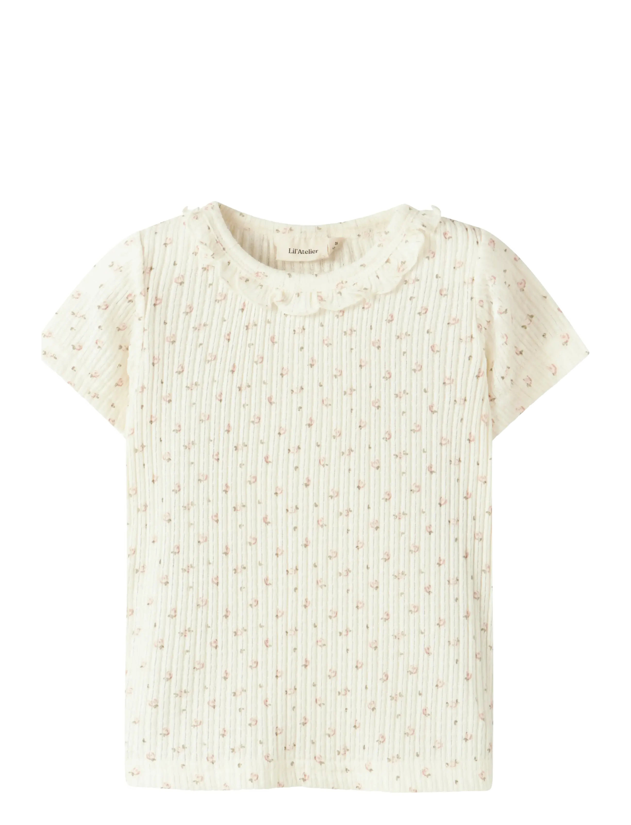 LIL'ATELIER Nmfhulla Hua Ss Slim Oberteil Lil Cream - 98 - Kinder