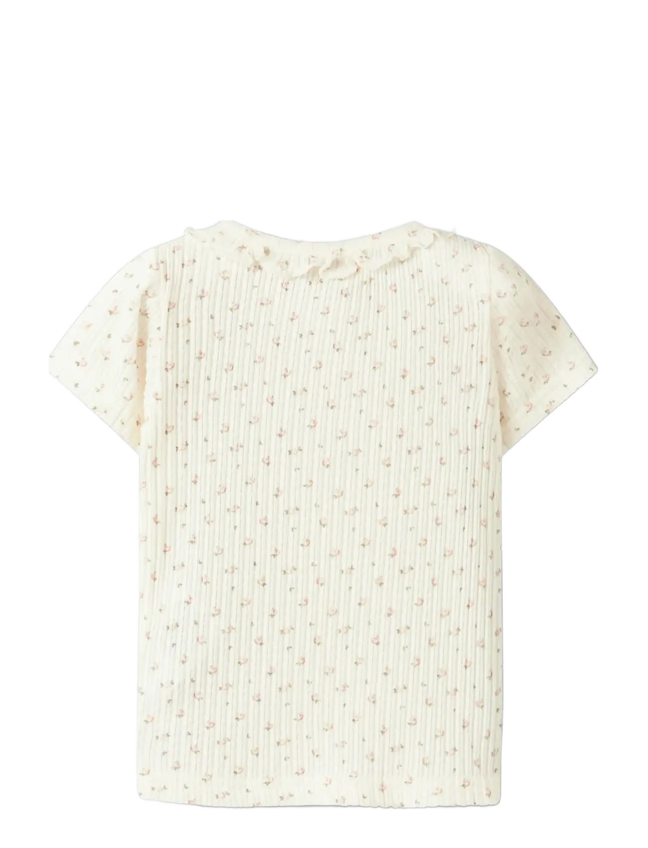 Lil'Atelier - NMFHULLA HUA SS SLIM TOP LIL - coconut milk - 1