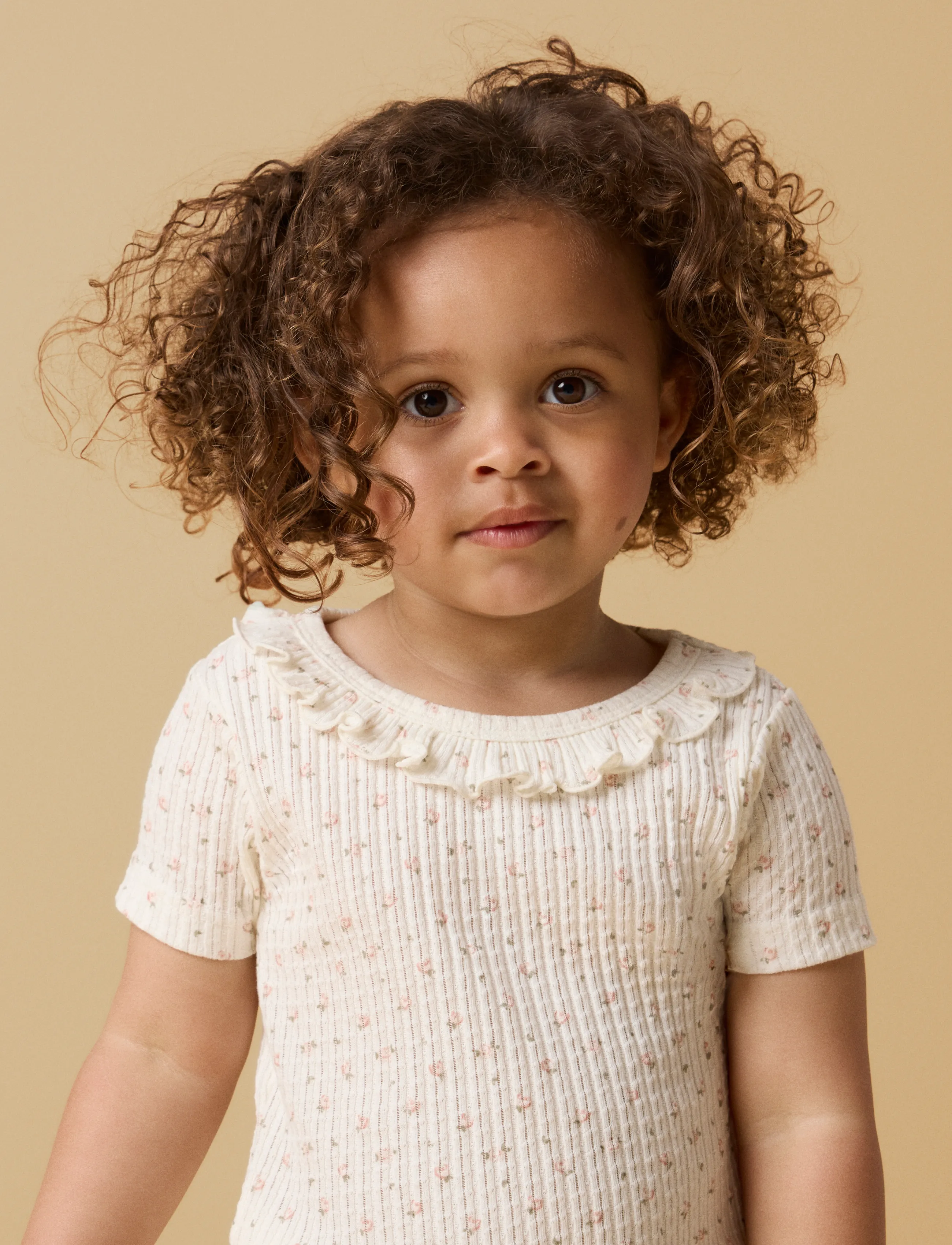 Lil'Atelier - NMFHULLA HUA SS SLIM TOP LIL - coconut milk - 2