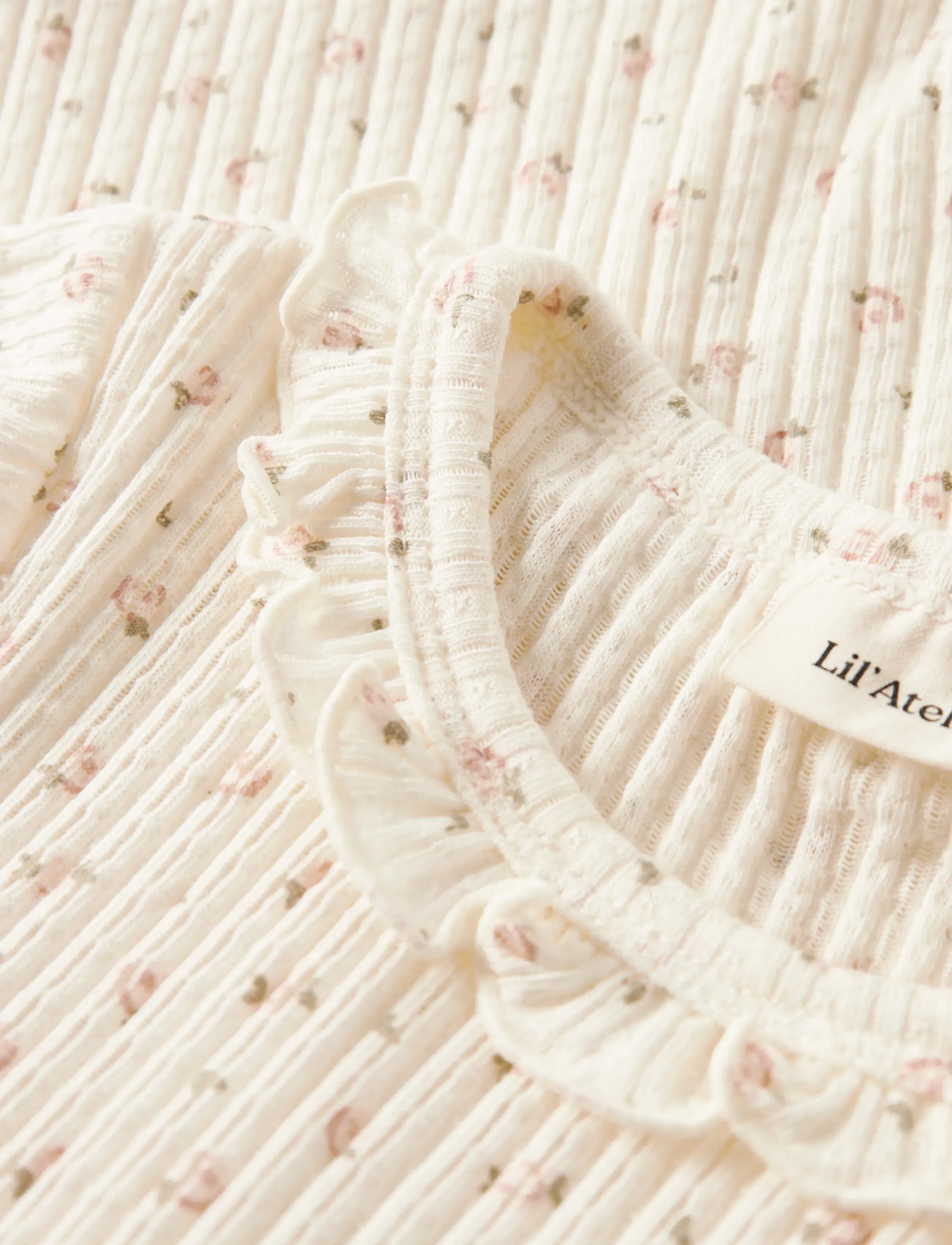 Lil'Atelier - NMFHULLA HUA SS SLIM TOP LIL - coconut milk - 3