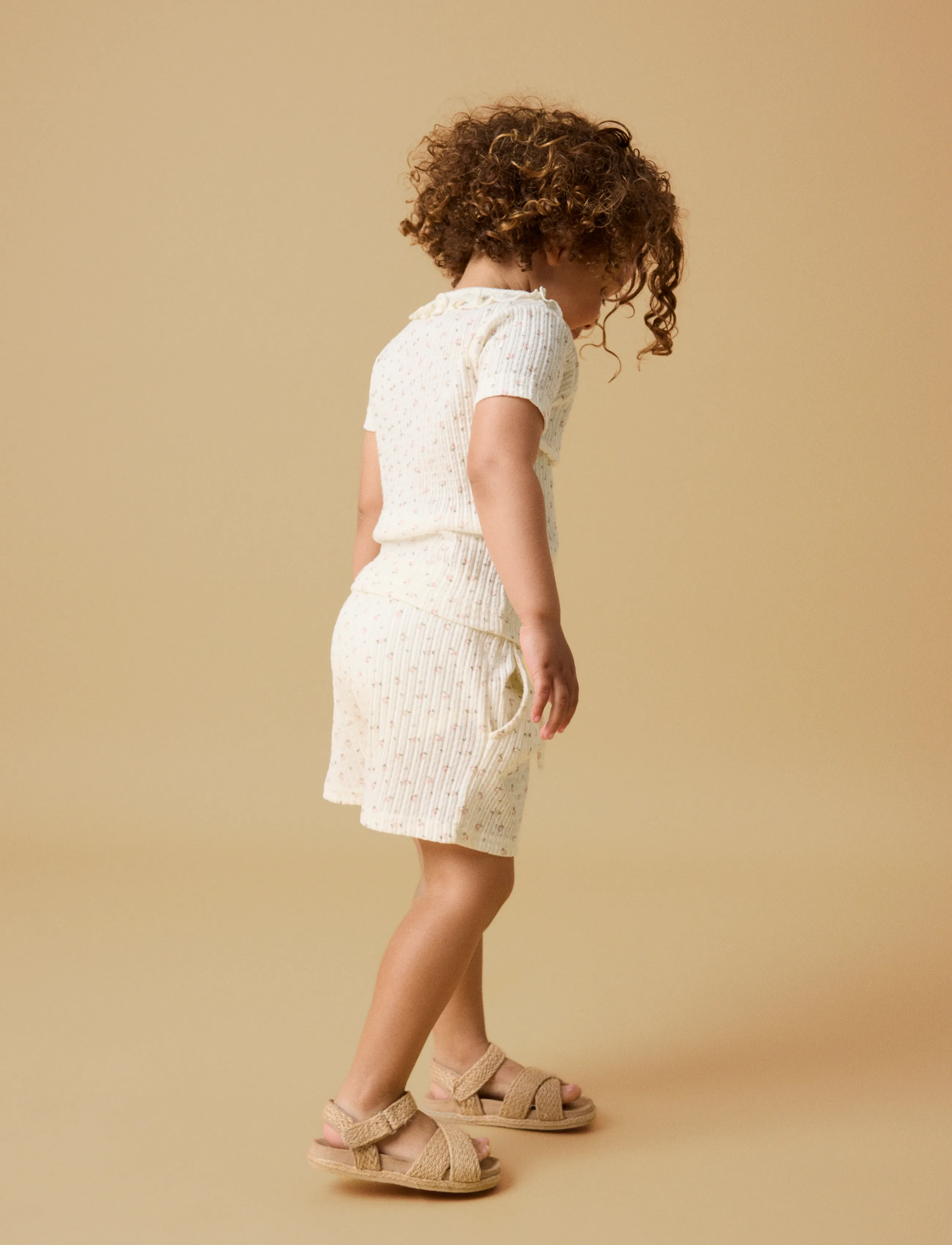 Lil'Atelier - NMFHULLA HUA SS SLIM TOP LIL - coconut milk - 4