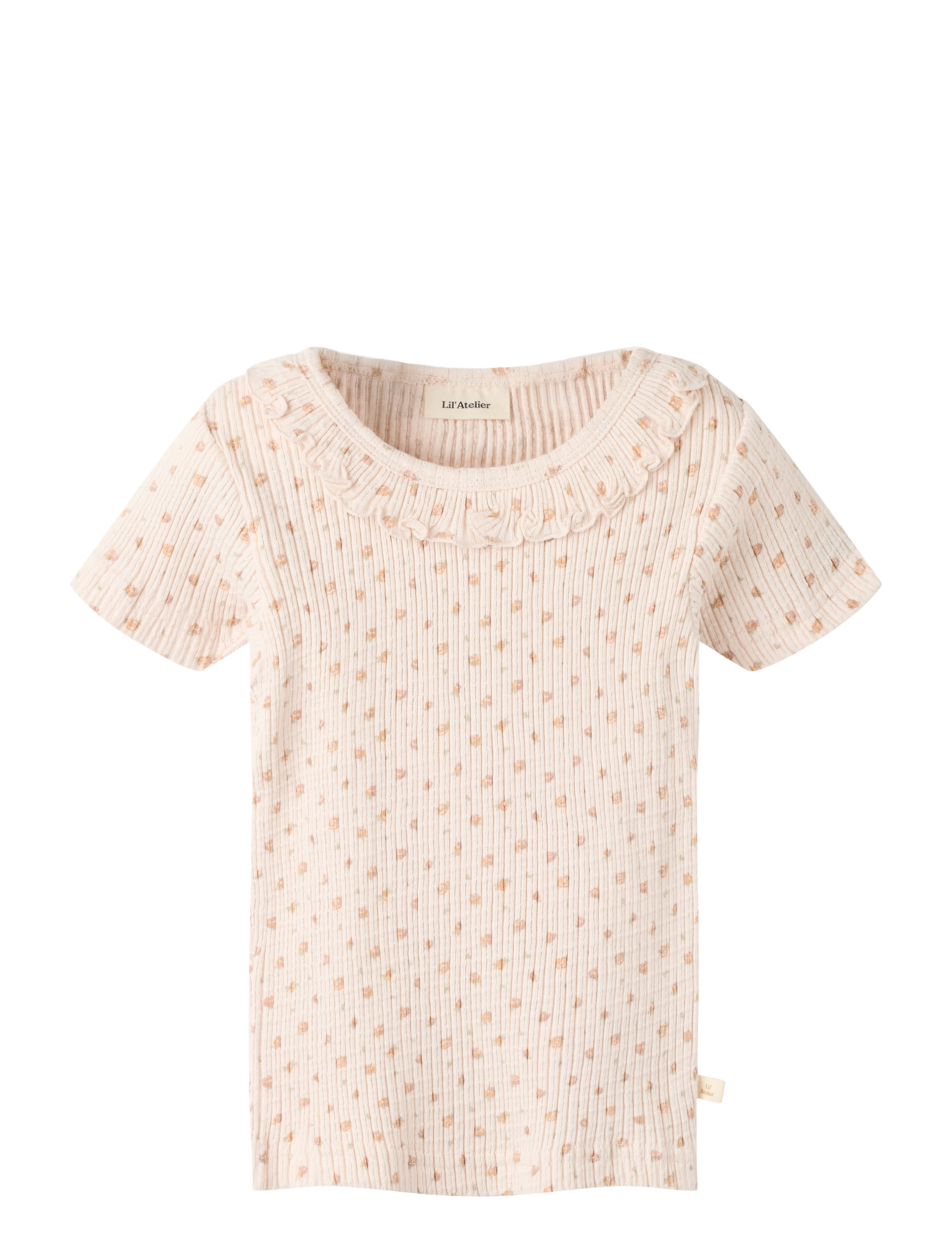 LIL'ATELIER Nmfhulla Hua Ss Slim Oberteil Lil Cream - 110 - Kinder